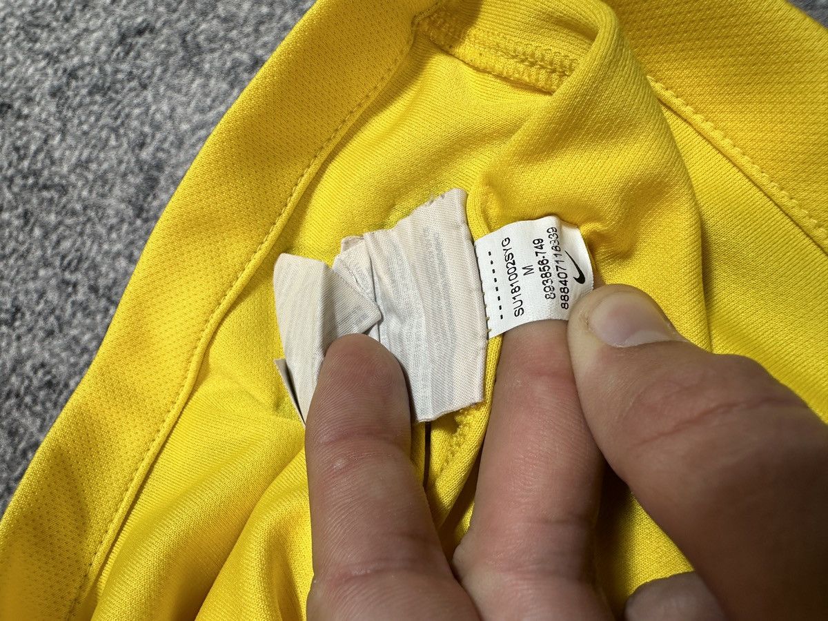 Nike × Vintage Vintage Nike Brazil Soccer Jersey Blokecore Style Rare M Size US M / EU 48-50 / 2 - 5 Thumbnail