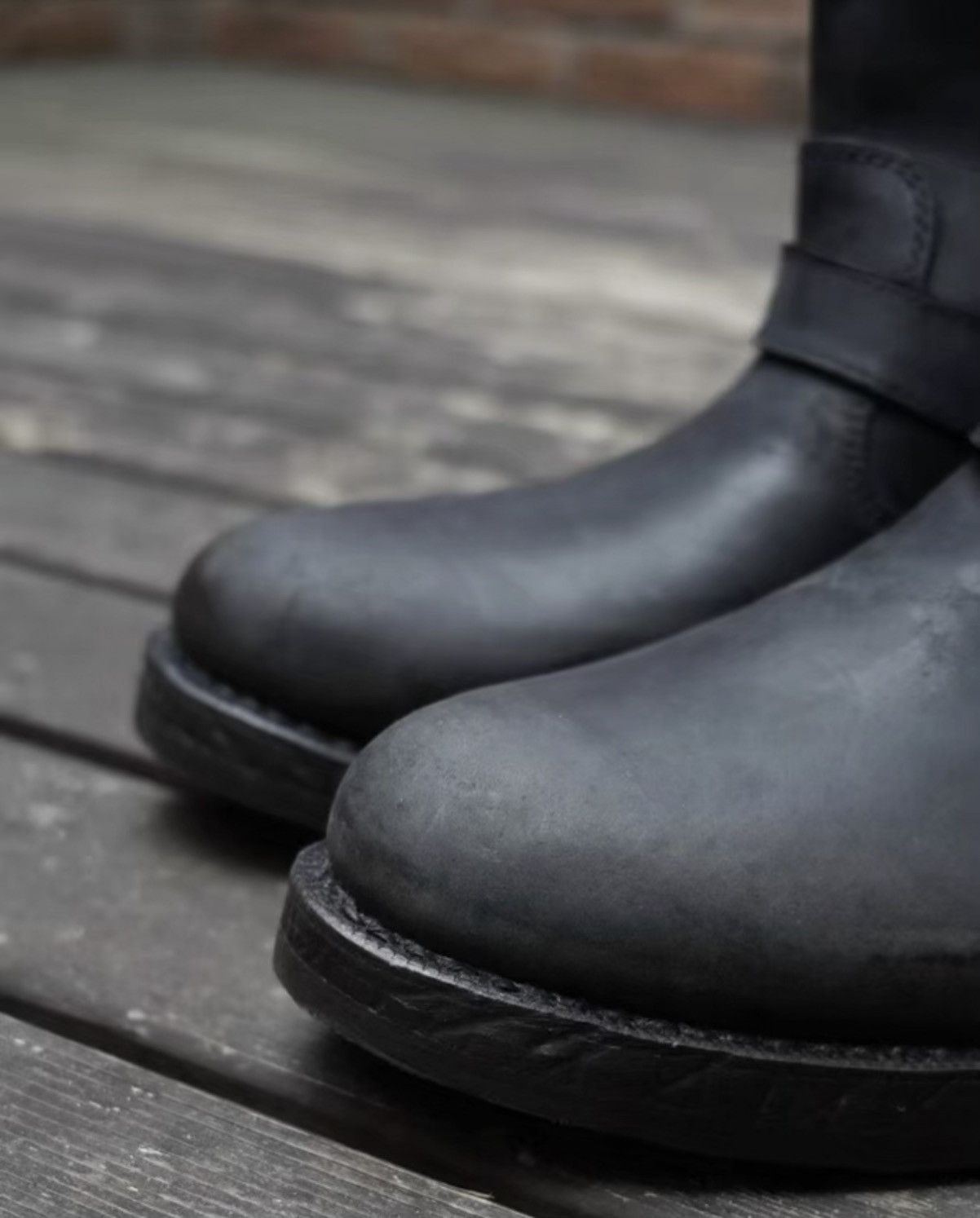 Visvim New Visvim 26SS T.W.O Folk Boots Horsehide Mens M10 Black Size US 10 / EU 43 - 2 Thumbnail