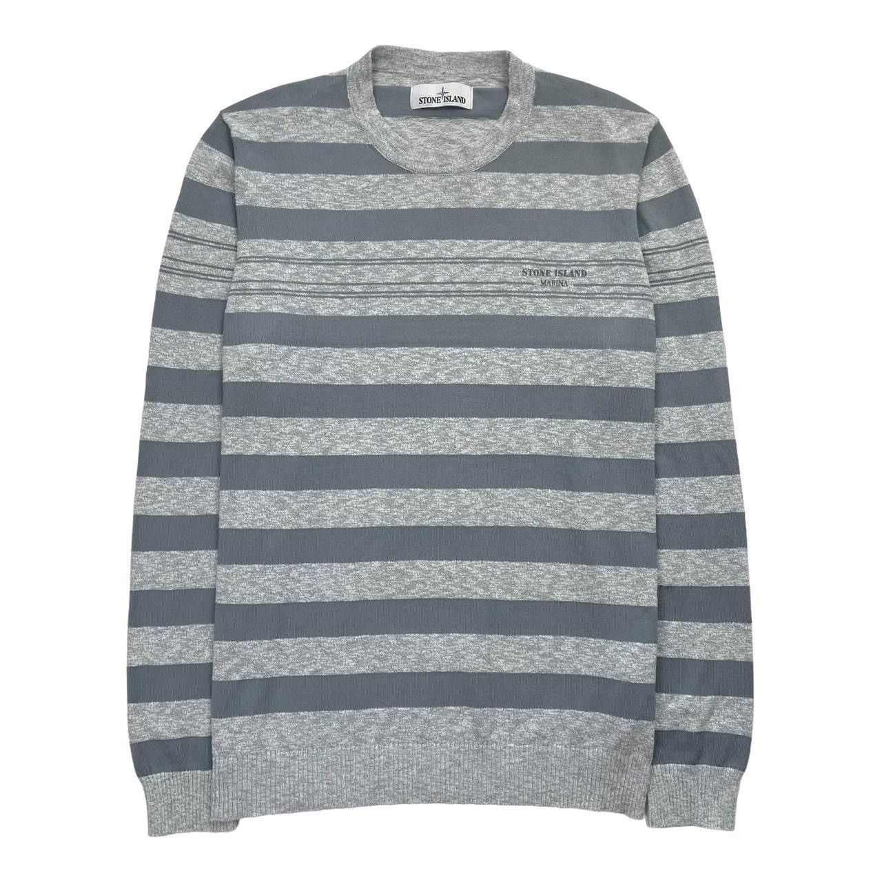 Stone Island Marina Striped Sweatshirt