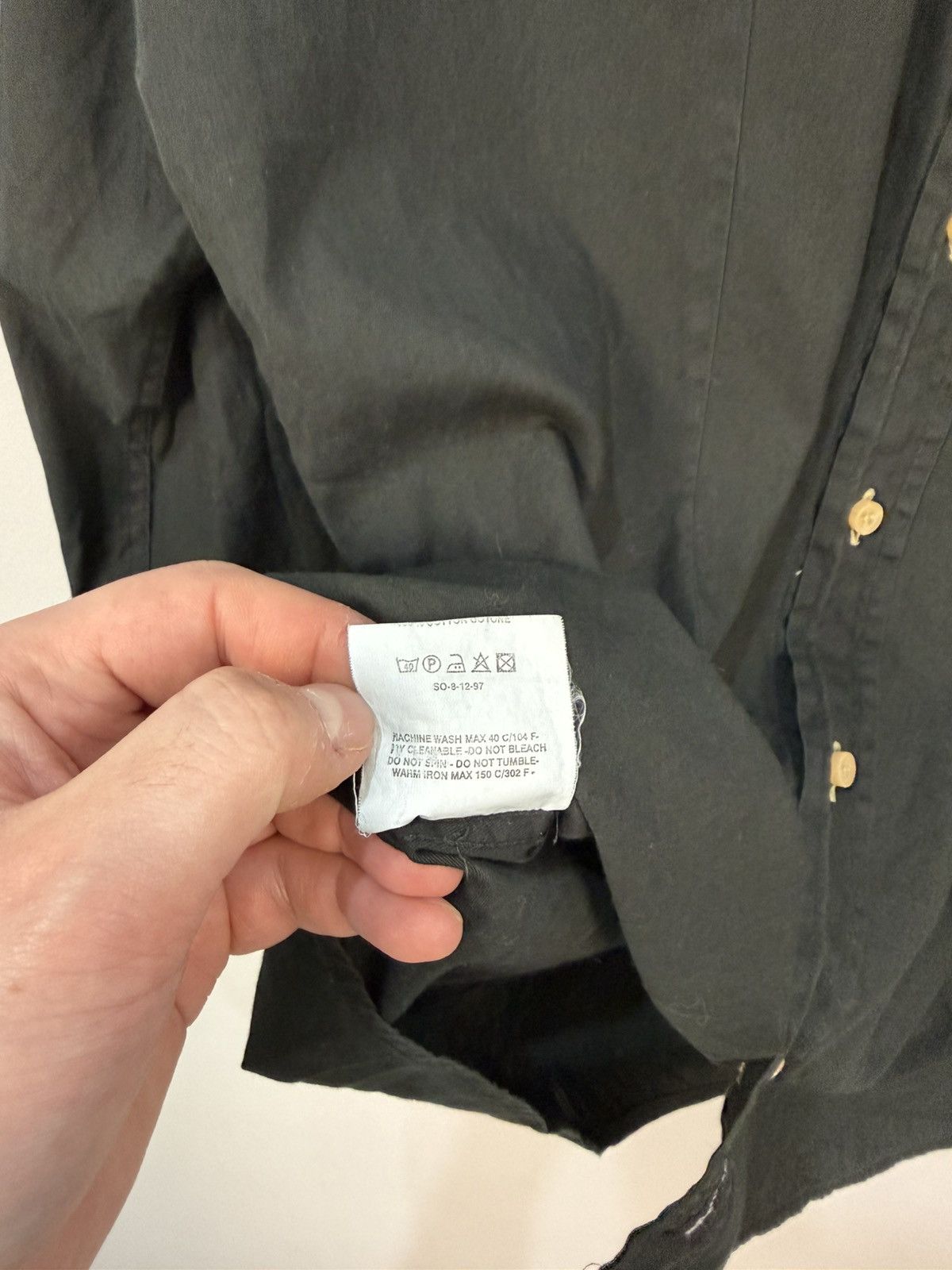 Dolce & Gabbana Vintage D&G Dolce & Gabbana Black Shirt Y2K Archival Size US XL / EU 56 / 4 - 9 Thumbnail