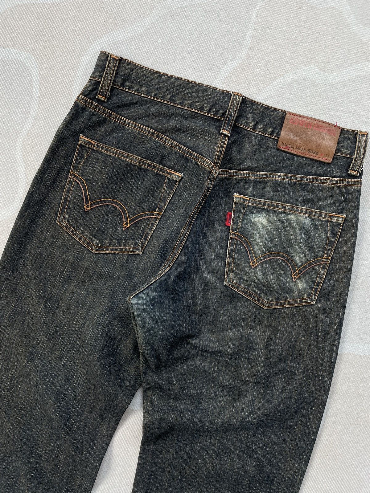 Edwin Vintage Mudwash Edwin 503Z (LG114) Size US 32 / EU 48 - 1 Thumbnail