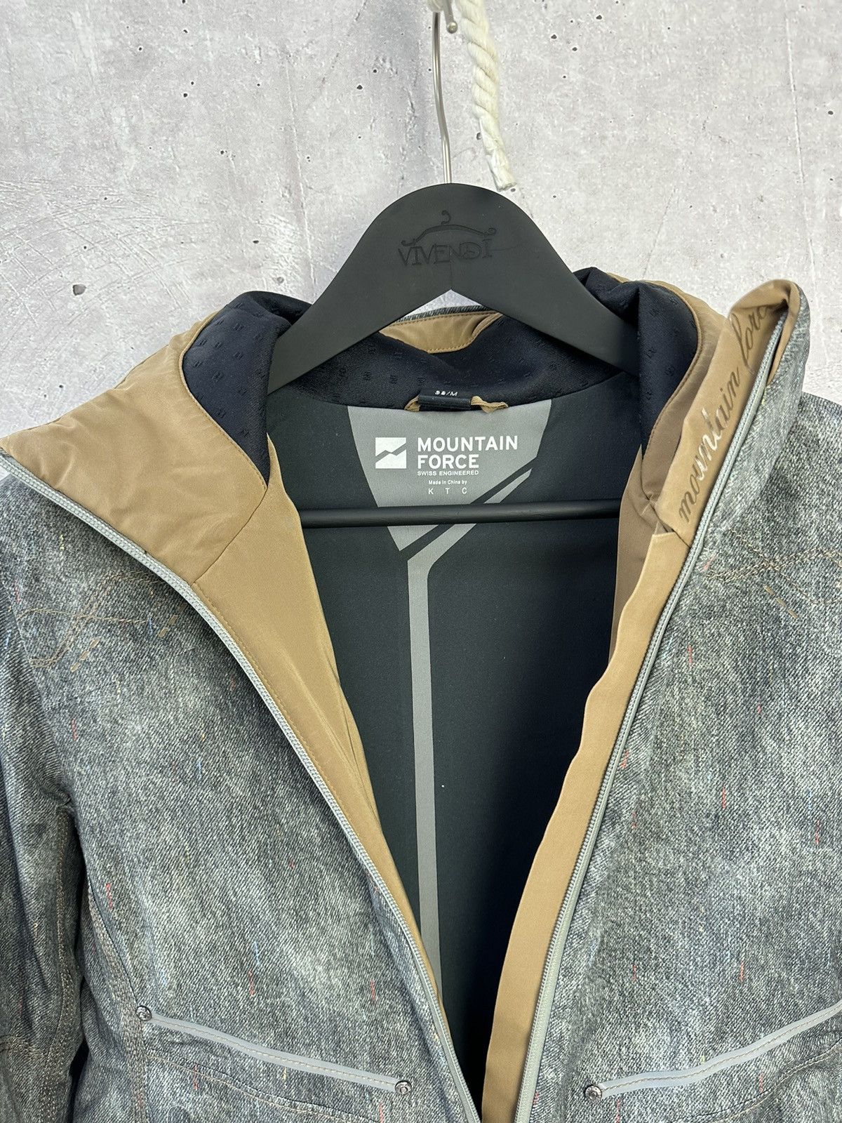 Other Mountine Force Outdoor Grey Zipper Ski Insulated Jacket Size M / US 6-8 / IT 42-44 - 8 Thumbnail