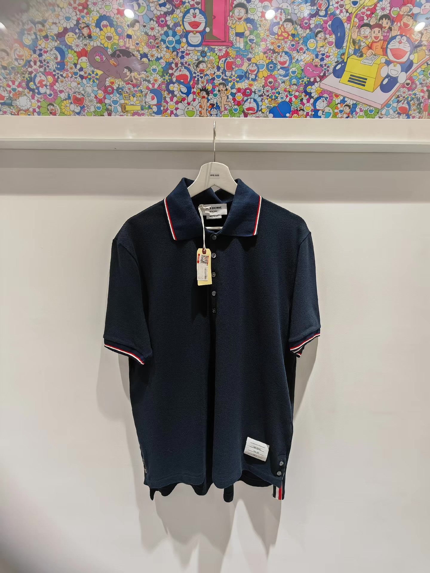 Thom Browne THOM BROWNE Striped Short Sleeve Polo Shirt Q15 Size US L / EU 52-54 / 3 - 1 Thumbnail