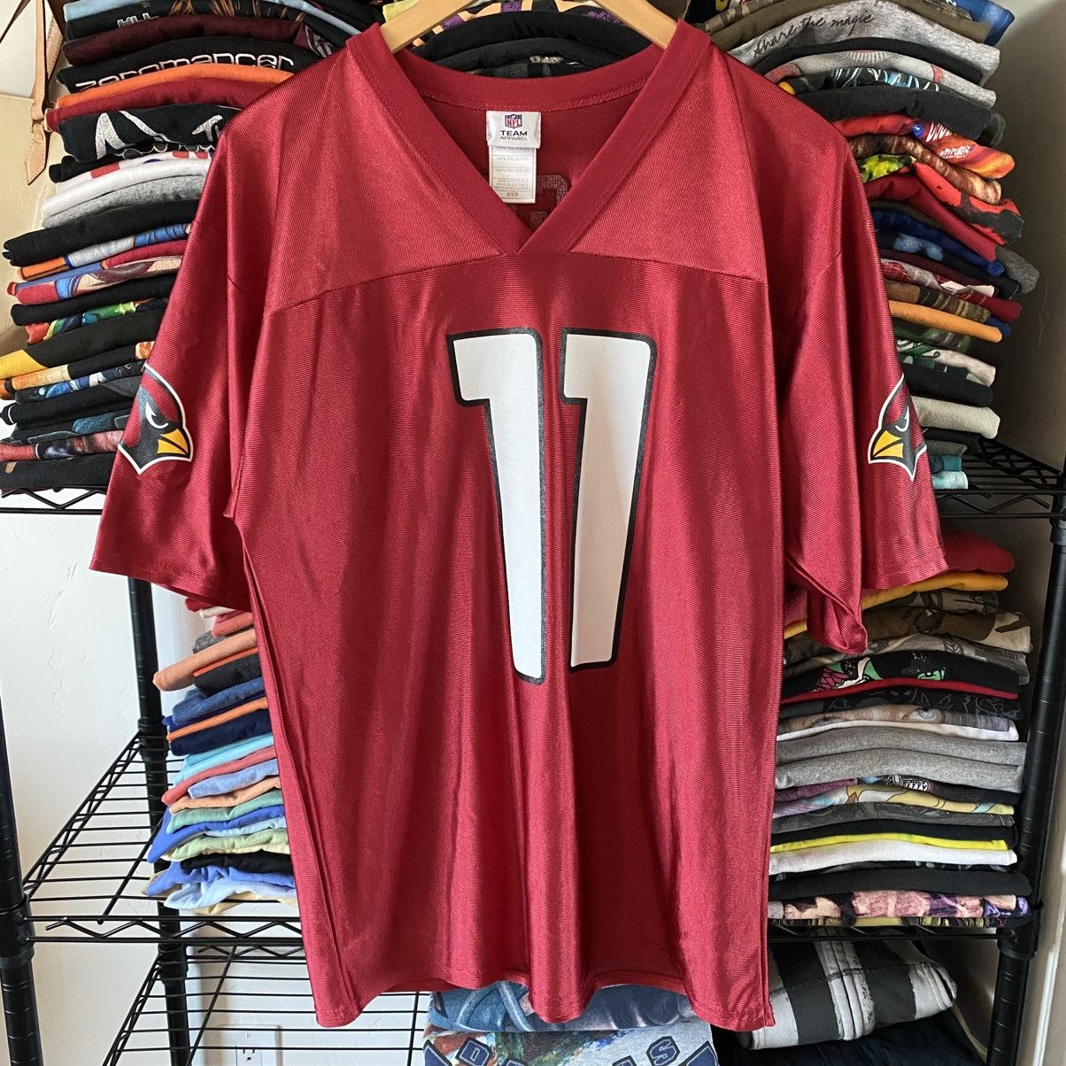 NFL Arizona Cardinals NFL Football Jersey #11 Larry Fitzgerald Size US M / EU 48-50 / 2 - 1 Thumbnail