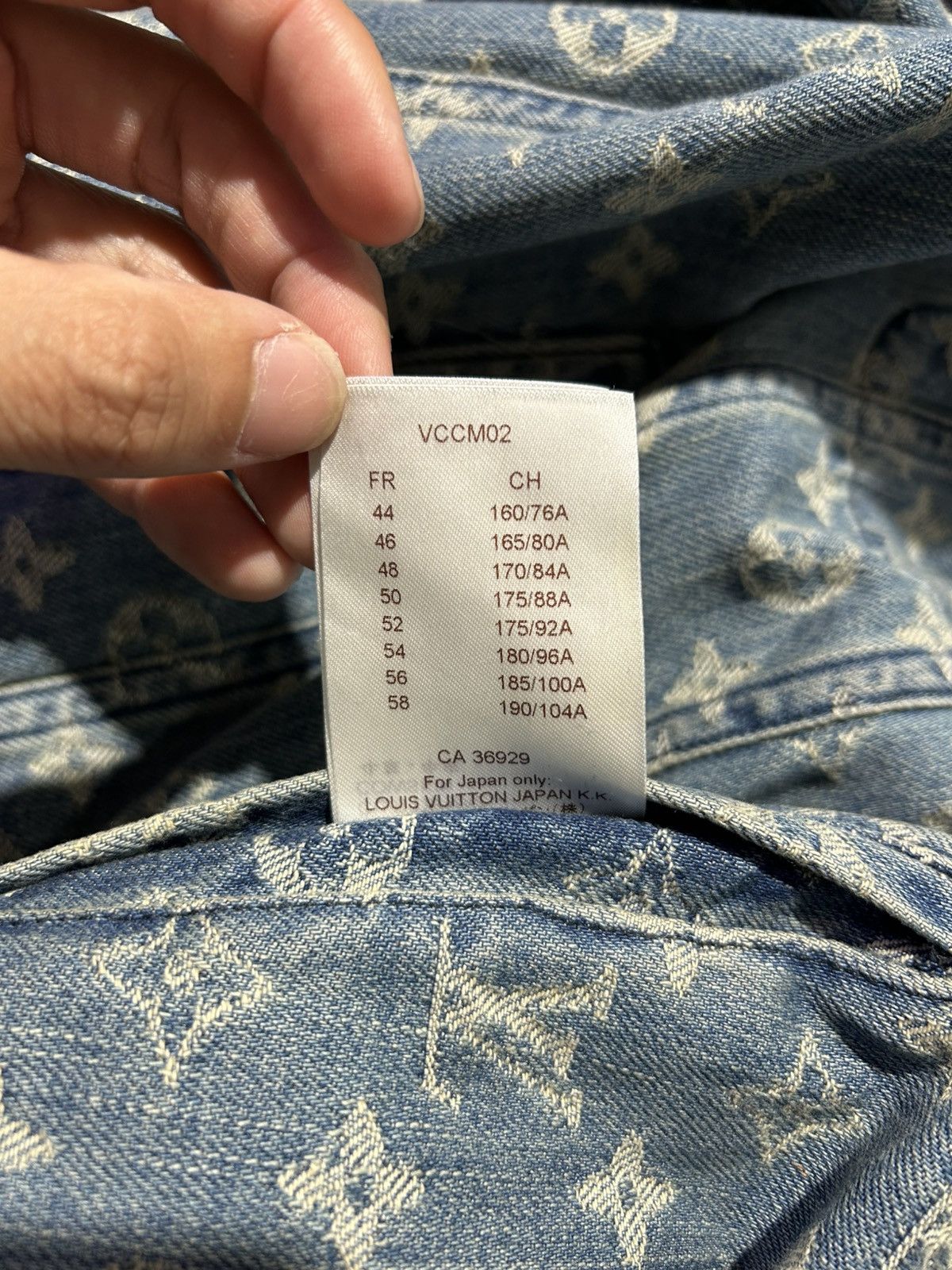 Louis Vuitton × Supreme Supreme x Louis Vuitton Denim Jacket Size US M / EU 48-50 / 2 - 10 Thumbnail