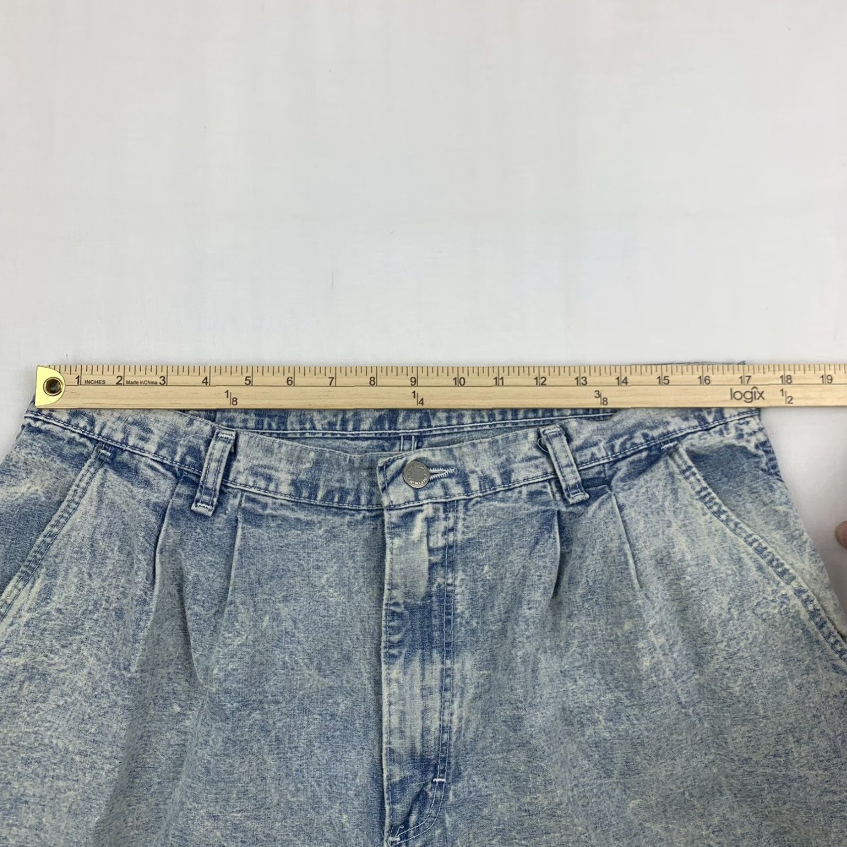 Wrangler VINTAGE Wrangler Jeans Adult 36 Blue Faded Worn Thrashed Made in USA 80s 90s Size US 36 / EU 52 - 7 Thumbnail