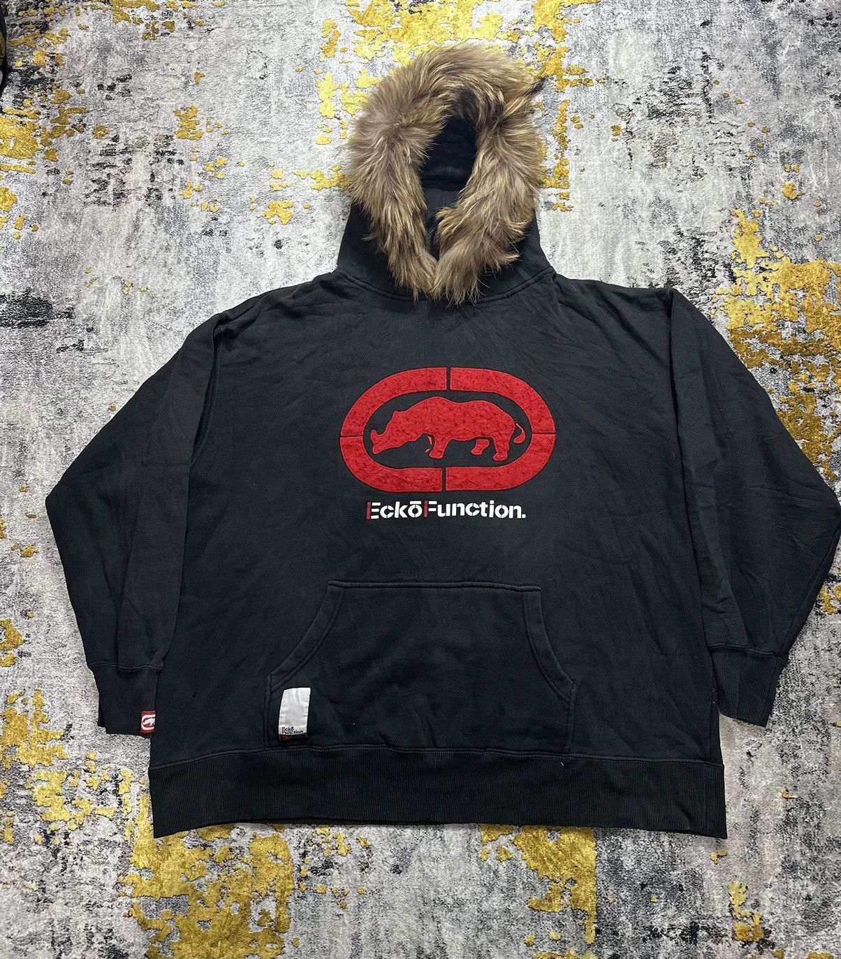 Ecko Unltd. BIG SIZE ECKOFUNCTION FUR HOODIE IFSIXWASNINE LGB STYLE Size US XXL / EU 58 / 5 - 1 Thumbnail