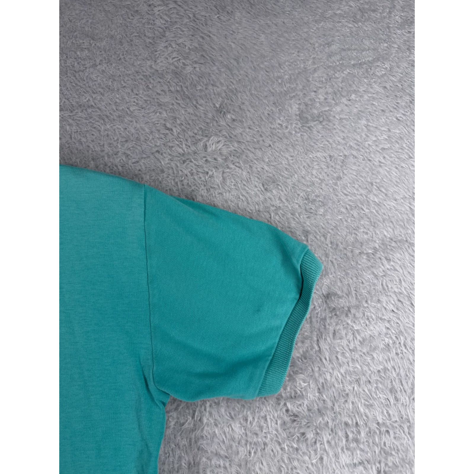 Ralph Lauren VINTAGE Ralph Lauren Polo Shirt Adult Medium Blue 100% Cotton Jersey Pony Size US M / EU 48-50 / 2 - 2 Thumbnail