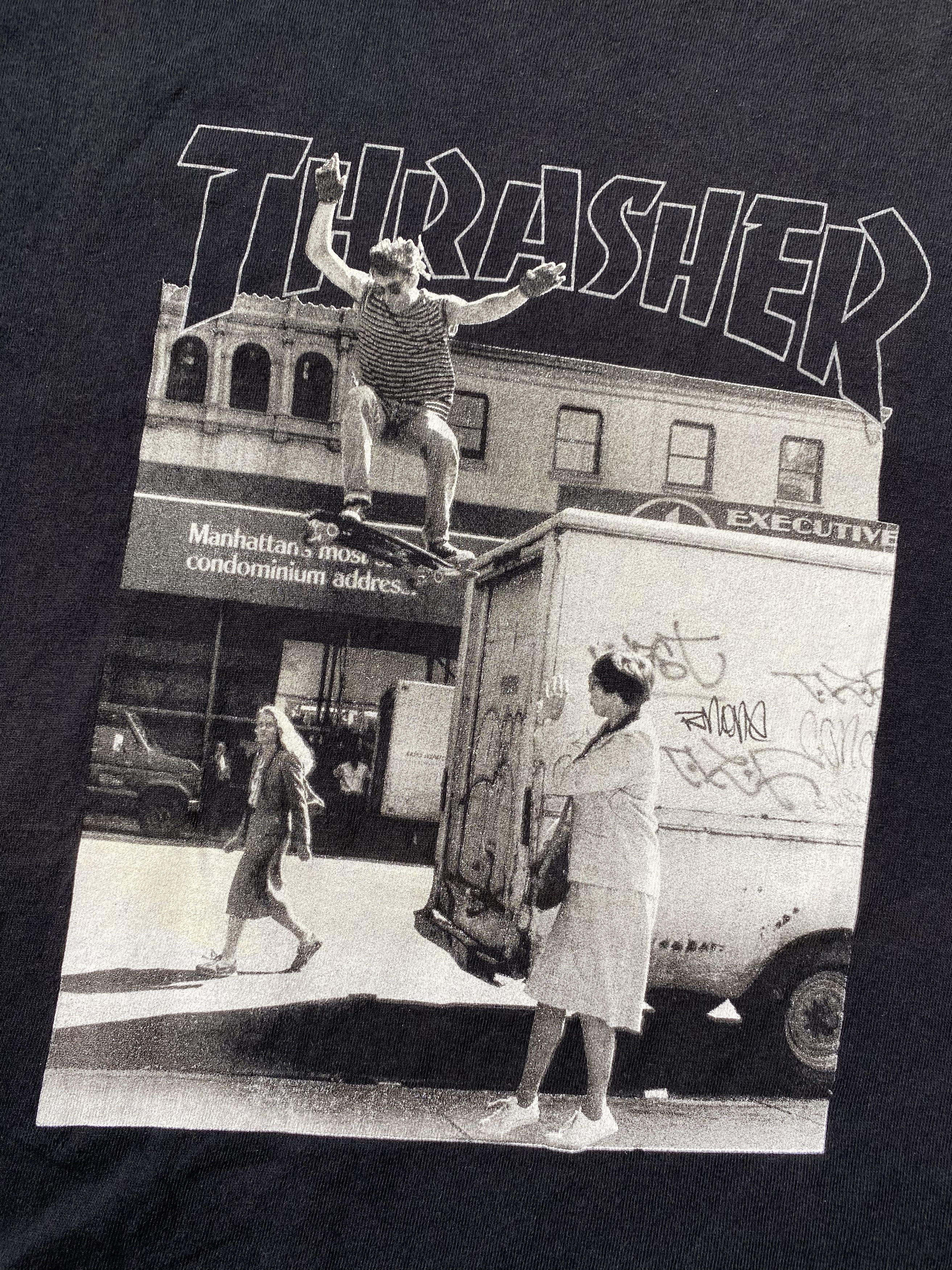 Thrasher Vintage Thrasher x Dave Hackett Photo Tee Size US XL / EU 56 / 4 - 4 Thumbnail