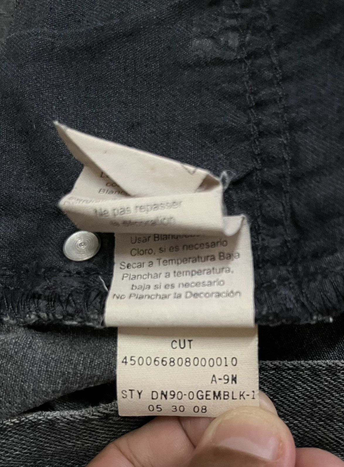 Metallica × Vans Vans x Ramones Denim Jeans Pants Size US 38 / EU 54 - 9 Thumbnail