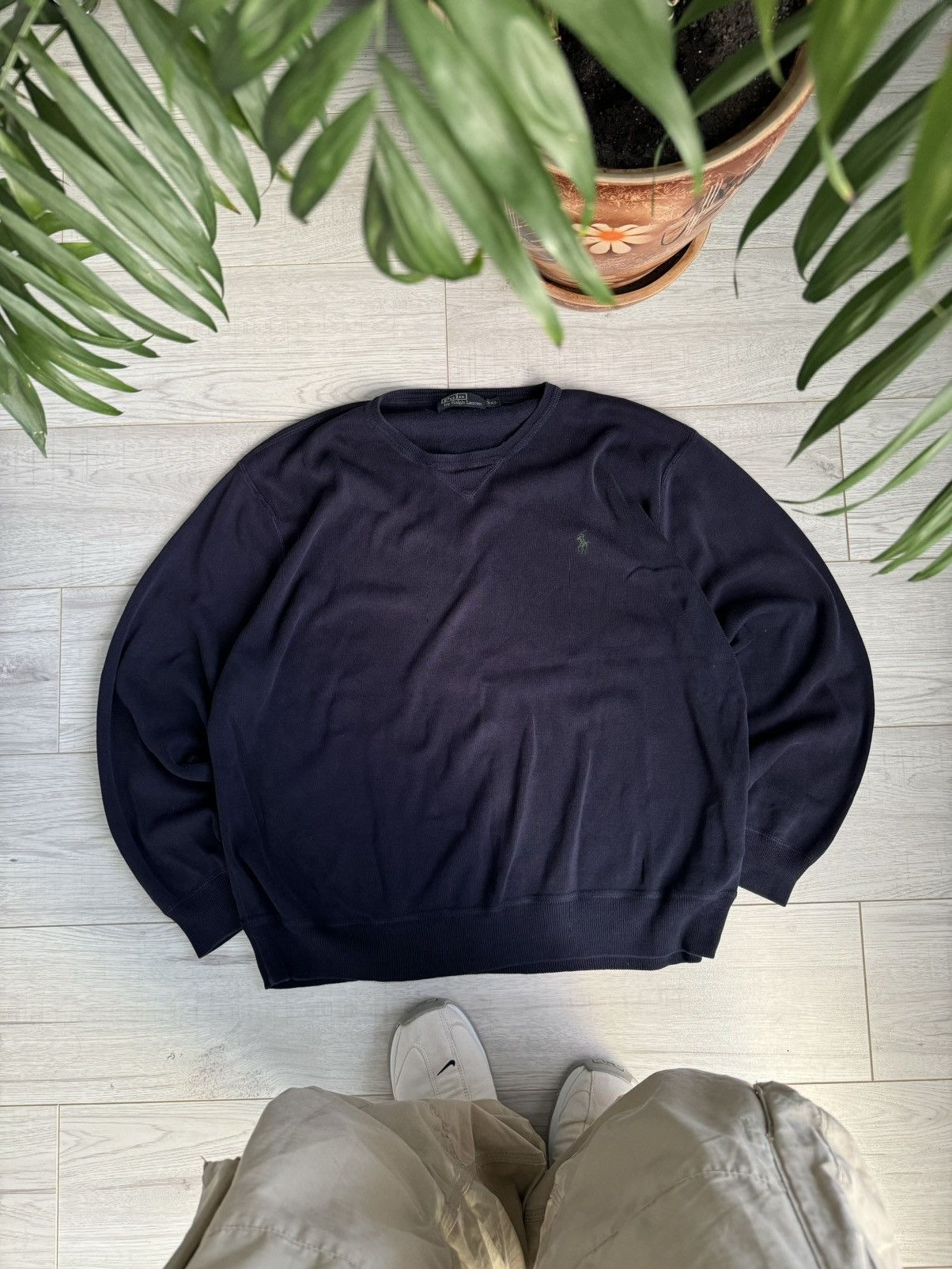 Polo Ralph Lauren × Vintage Vintage Polo Ralph Lauren Crewneack knit Sweatshirt sweater Size US XXL / EU 58 / 5 - 1 Thumbnail