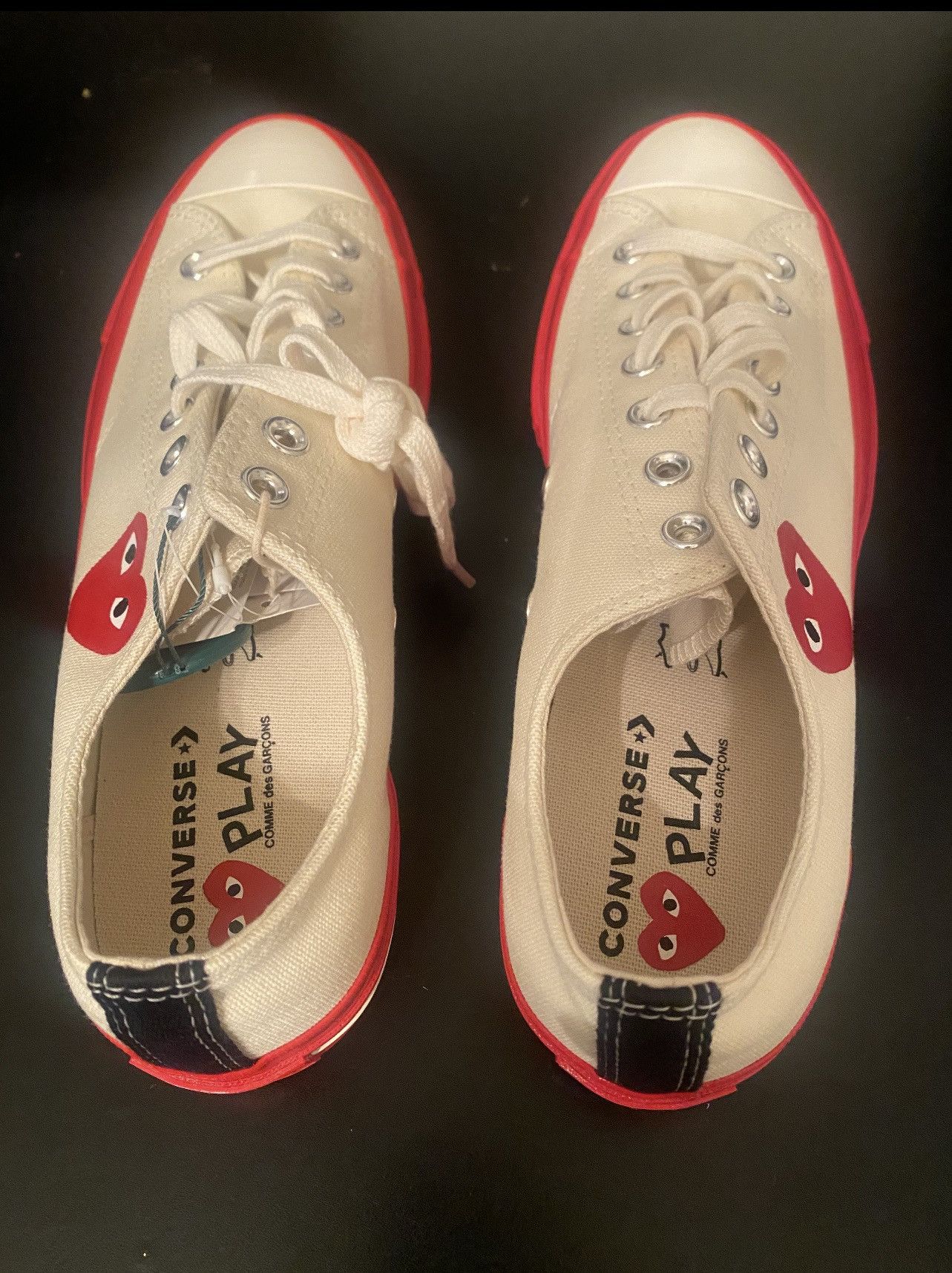 Comme des Garcons Converse Chuck Taylor All Star 70 Ox Comme des Garcons PLAY Size US 10.5 / EU 43-44 - 5 Thumbnail