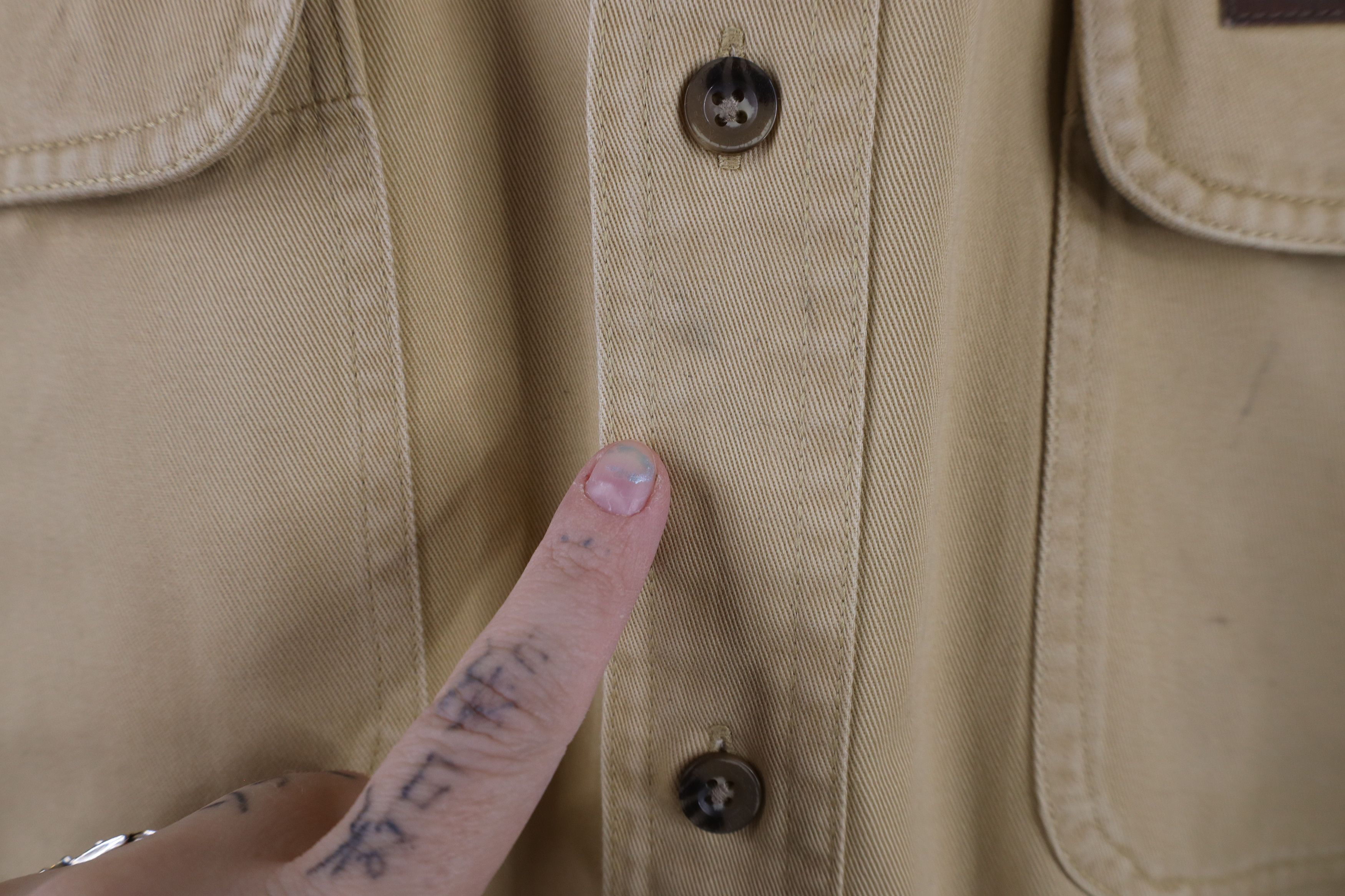 Carhartt × Vintage Vintage Carhartt Heavyweight Collared Button Down Shirt Size US M / EU 48-50 / 2 - 6 Thumbnail