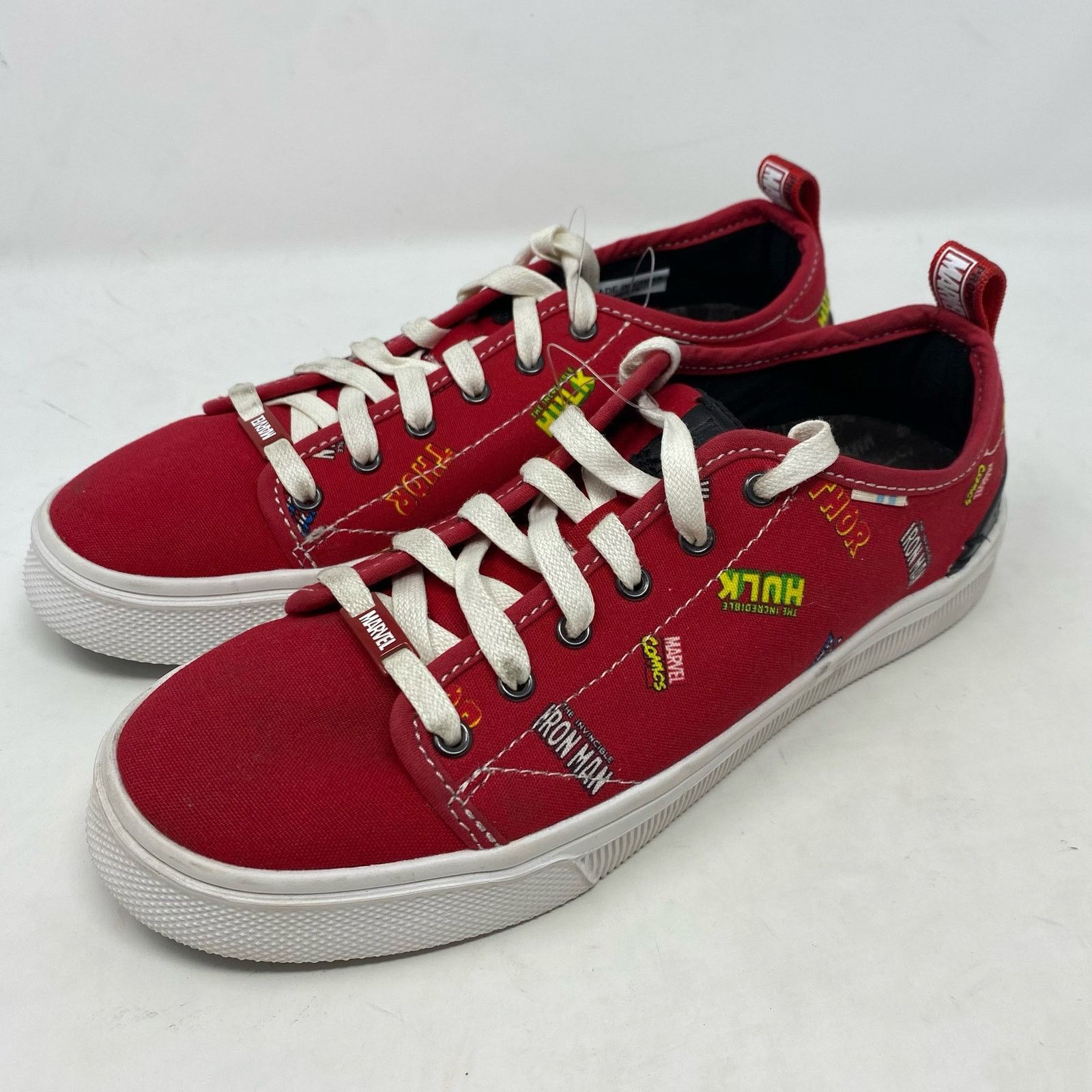 Toms Toms x Marvel Trvl Lite Low Lace-Up Red Synthetic Size 6 Size US 6 / IT 36 - 1 Thumbnail