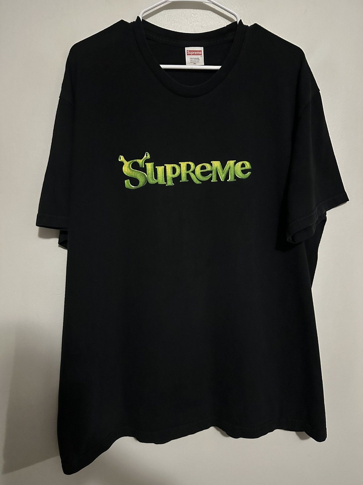 Supreme Shrek Tee Turquoise F/W 21' - ENDANGERED LA