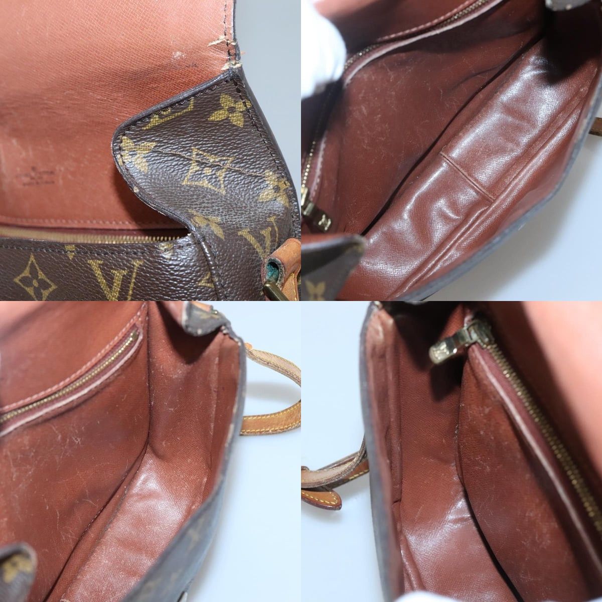Louis Vuitton LOUIS VUITTON Monogram Saint Cloud GM Shoulder Bag M51242 Size ONE SIZE - 12 Thumbnail