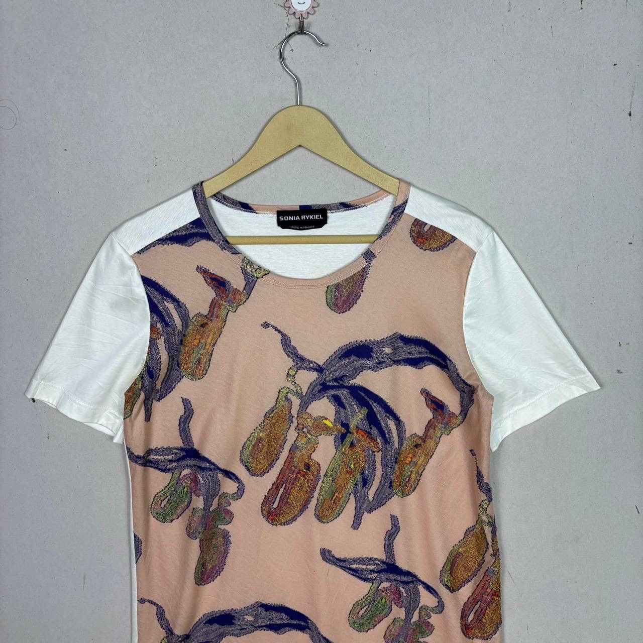 Sonia Rykiel Sonia Rykiel France Vintage Nepenthes Graphic Tee S Cotton Size S / US 4 / IT 40 - 3 Thumbnail