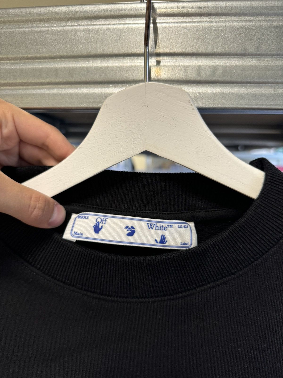 Off-White Off-White Caravaggio Paint Sweatshirt NEW 750$ Size US S / EU 44-46 / 1 - 3 Thumbnail