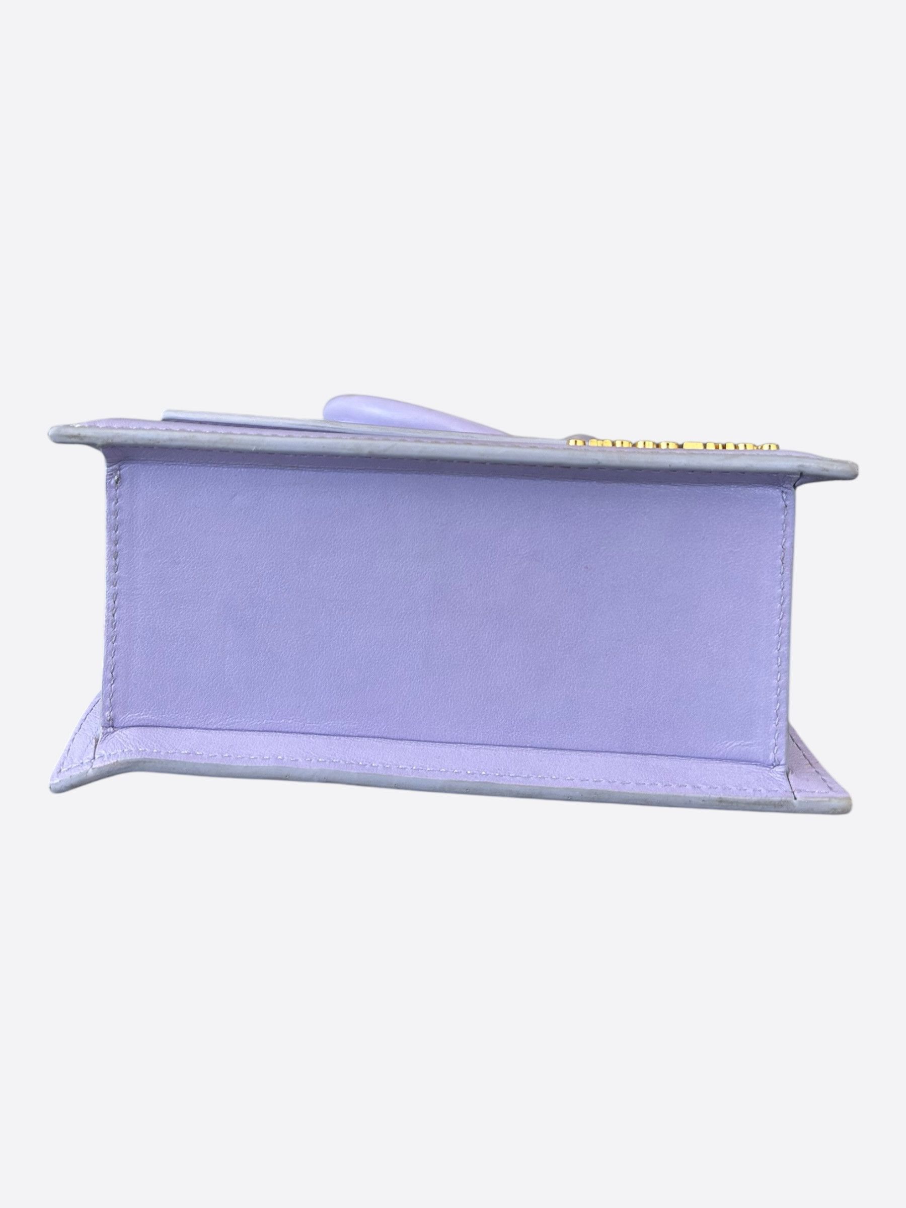 Jacquemus Jacquemus Purple Leather Le Chiquito Noeud Bag Size ONE SIZE - 5 Thumbnail