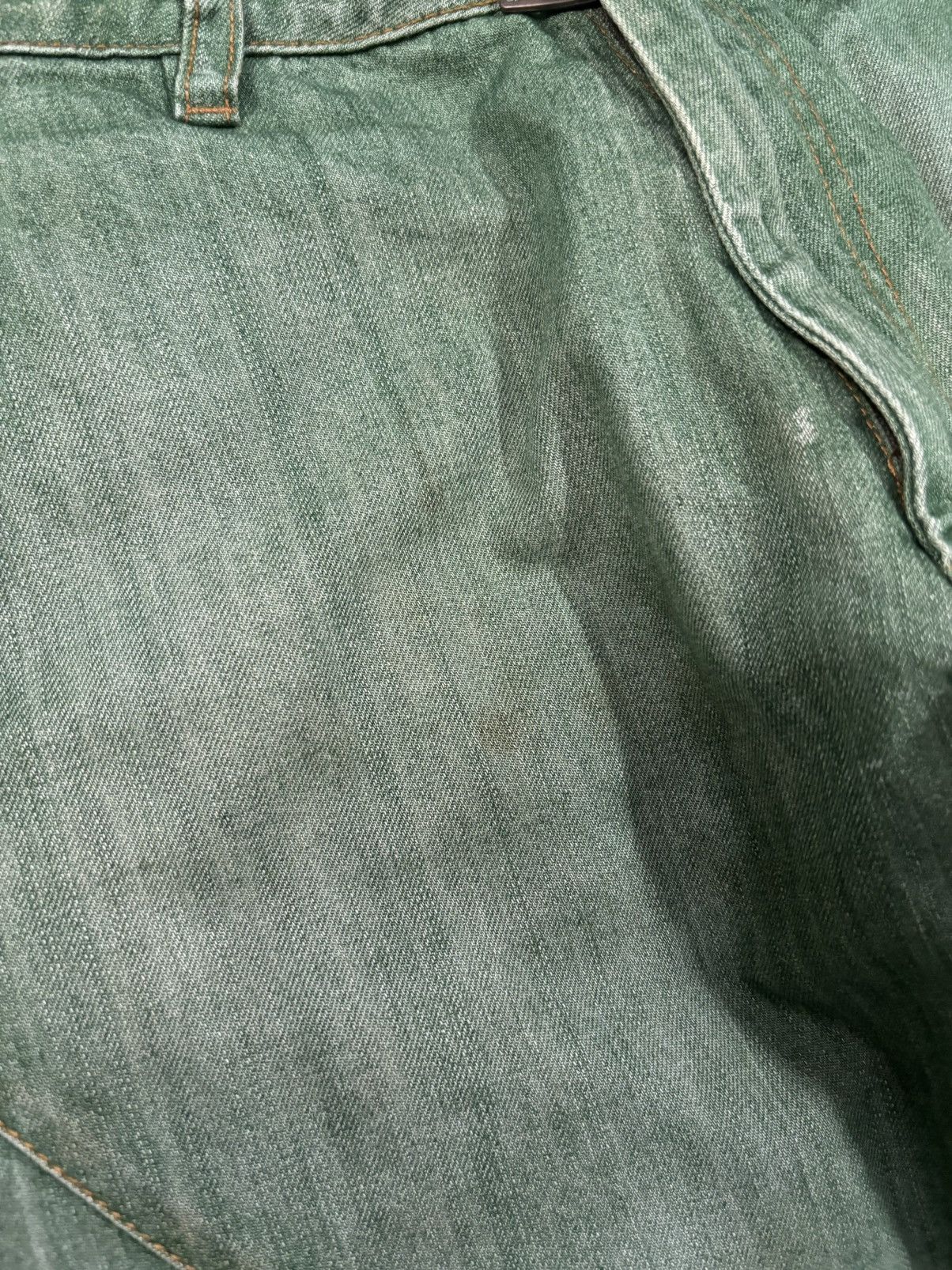Issey Miyake Avant-Garde Griffin Studio Okinawa Faded Jeans Made in Italy Size US 31 - 7 Thumbnail