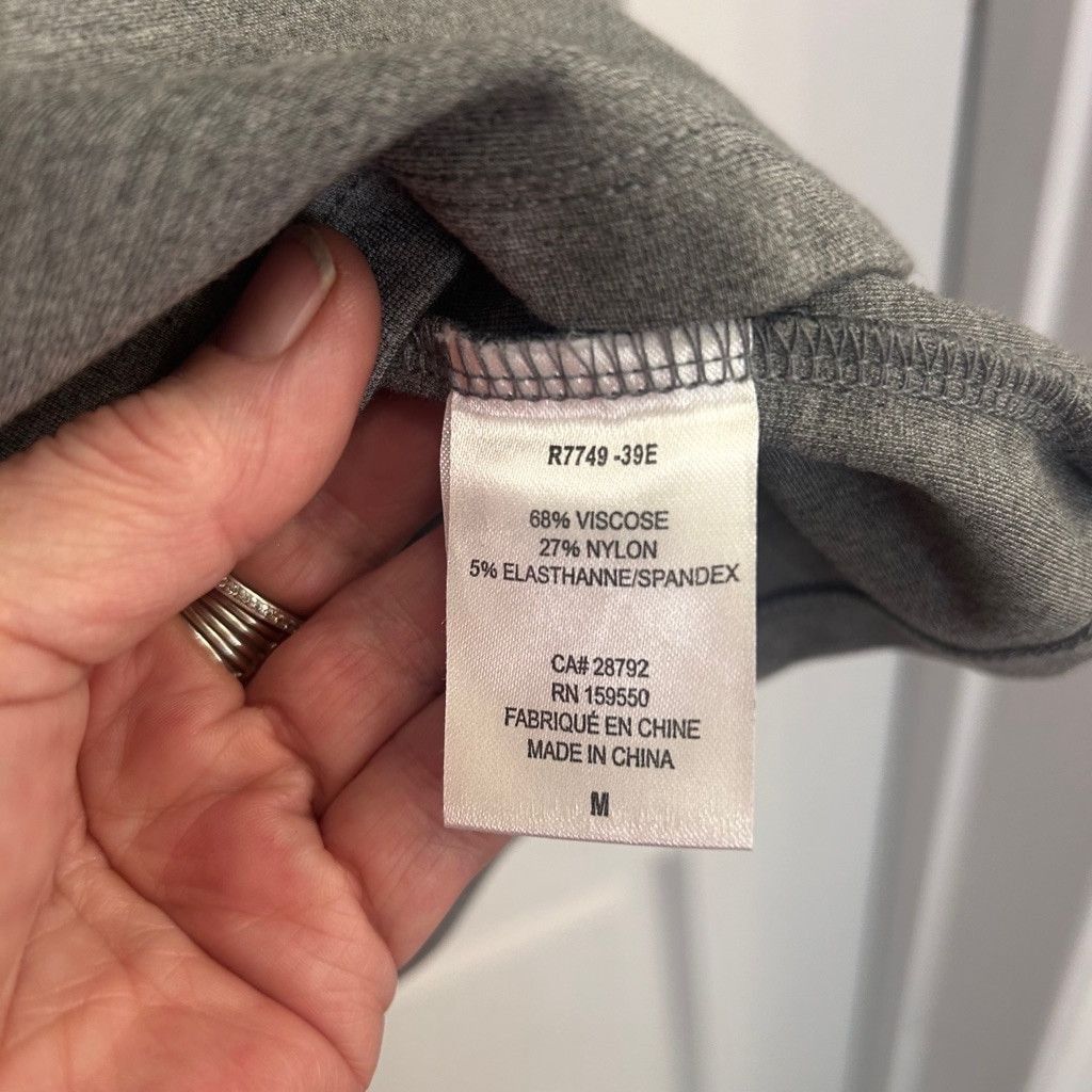 Renuar Women's Renuar Gray Long Sleeve Shirt Size M Size M / US 6-8 / IT 42-44 - 6 Thumbnail
