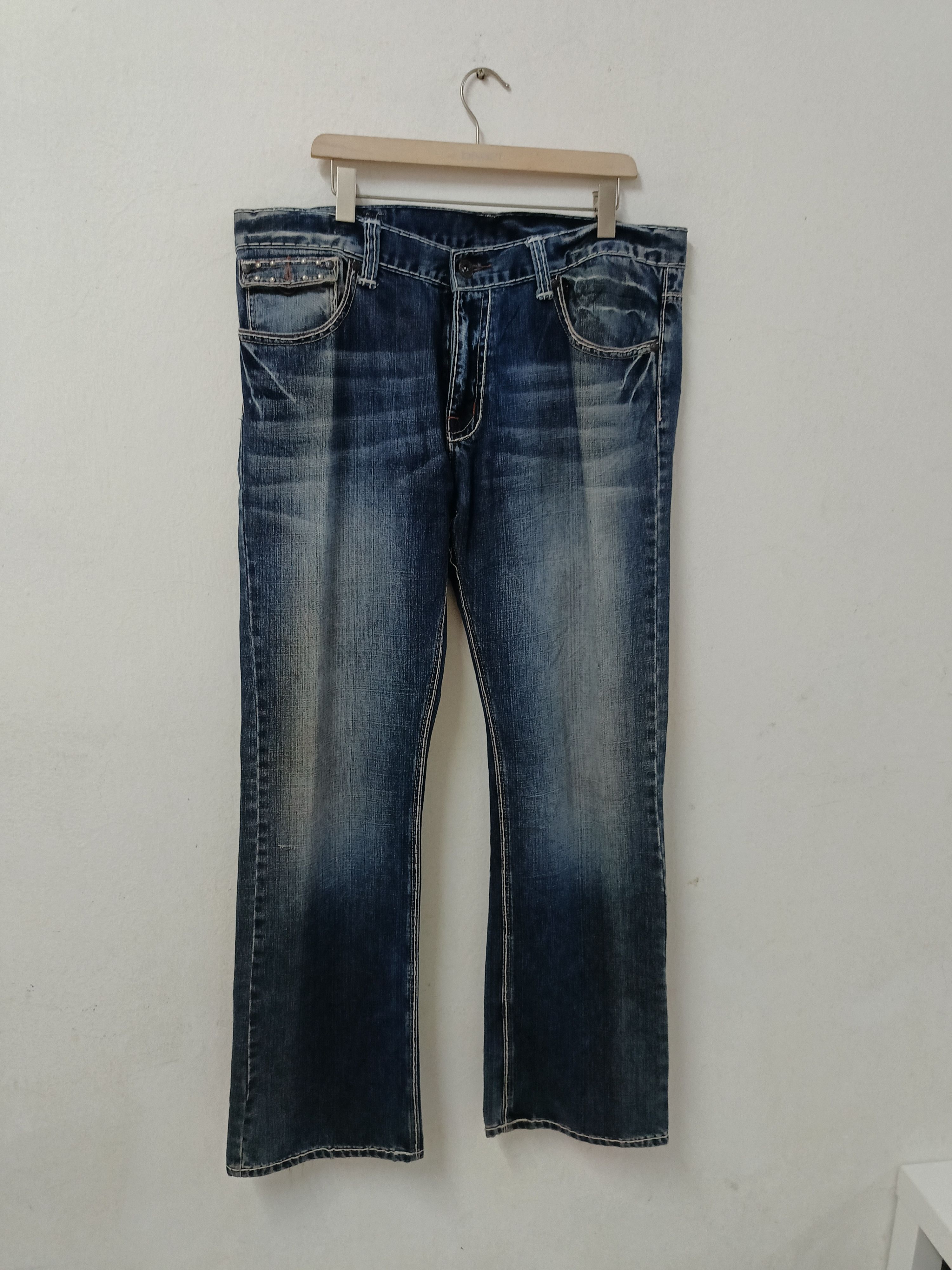 14th Addiction Japanese Brand punk Chrome Hearts Inspired Jeans Size US 38 / EU 54 - 6 Thumbnail