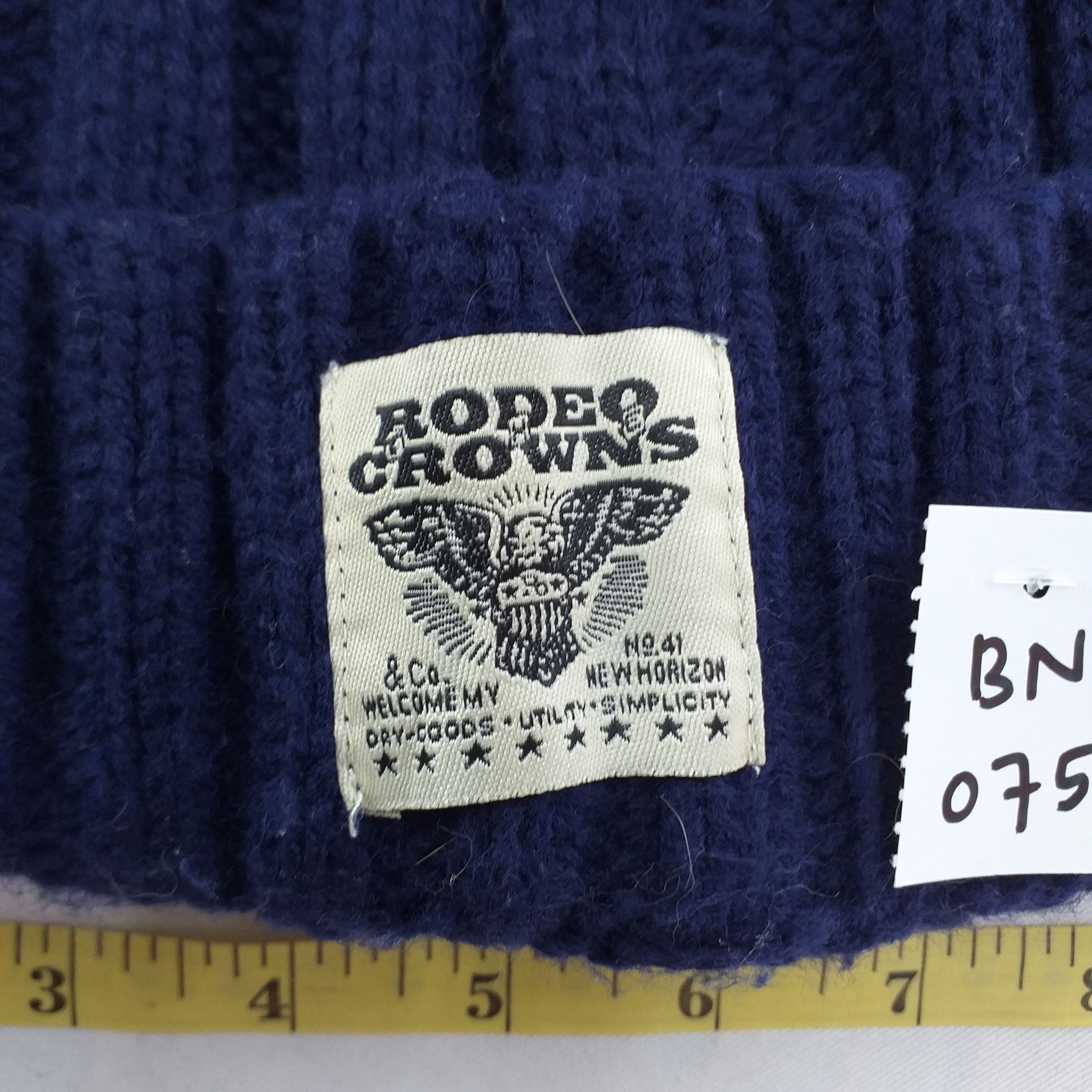 Japanese Brand Rodeo Crowns Snow Cap Hat Beanie -BN075 Size ONE SIZE - 6 Thumbnail