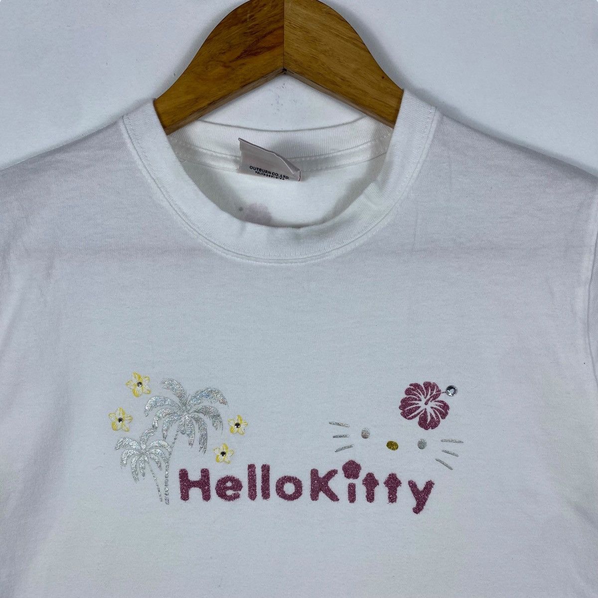 Cartoon Network Vintage HELLO KITTY Cartoon Women Tops Tee Shirt Large Size Size L / US 10 / IT 46 - 2 Thumbnail