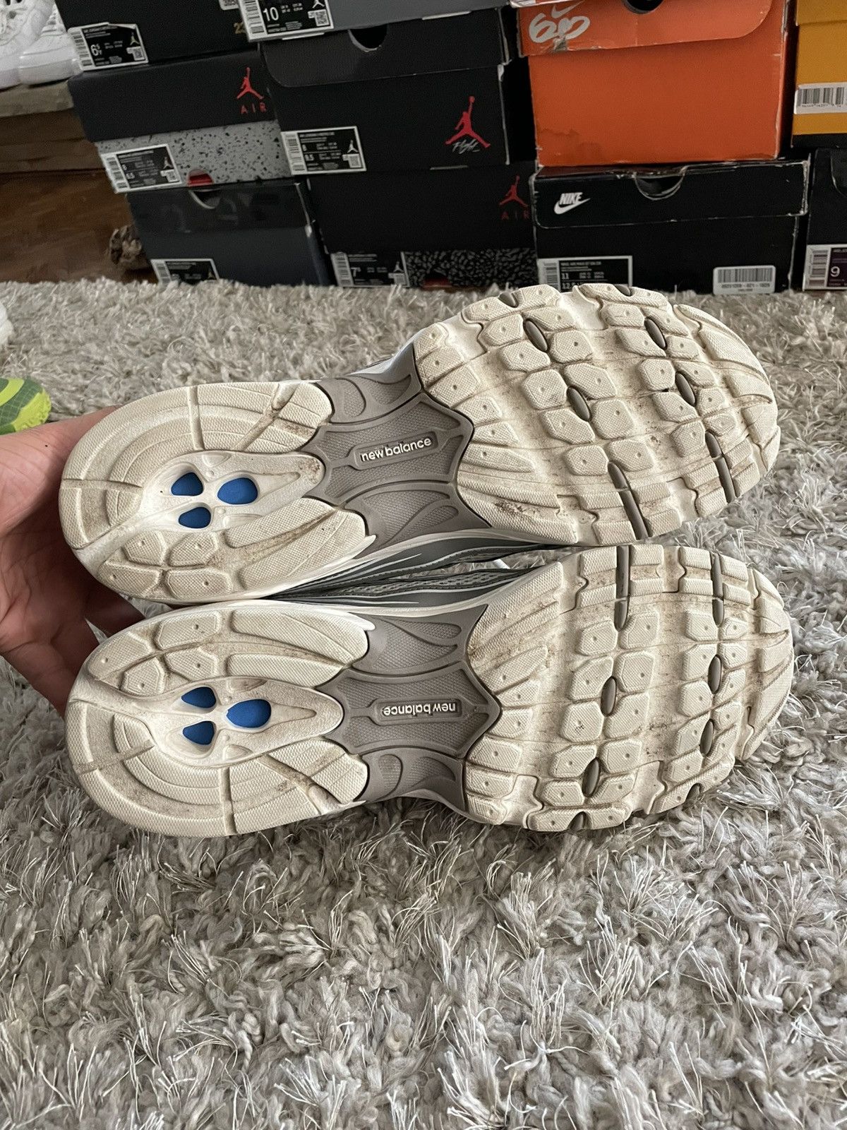 New Balance New Balance 740 Sea Salt Mushroom Size US 12 / EU 45 - 8 Thumbnail