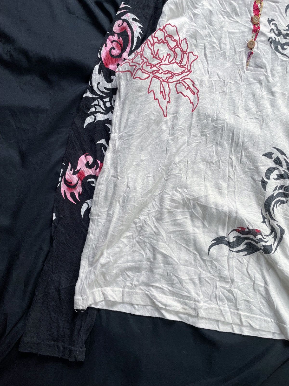 Beauty Beast JAPANESE OBLO TATTOO JAPAN STYLE LONG SLEEVE Size US XL / EU 56 / 4 - 4 Thumbnail