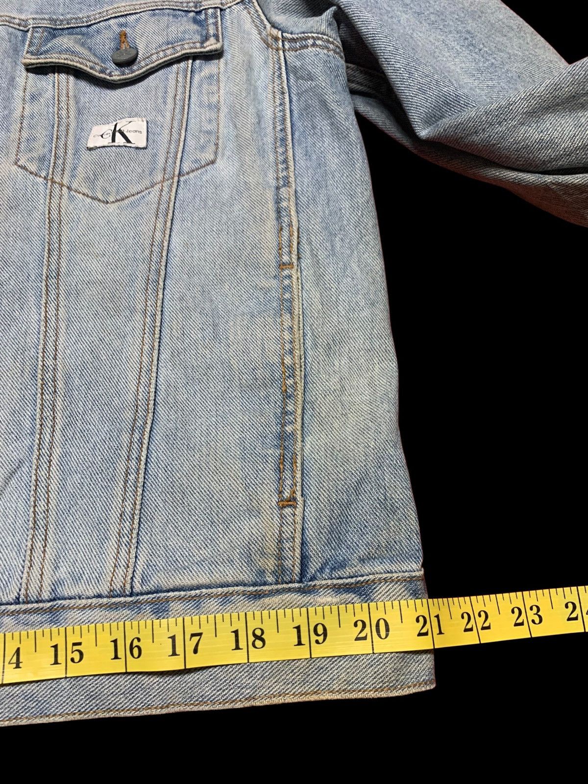 Calvin Klein Vintage Calvin Klein Denim Jacket Size US L / EU 52-54 / 3 - 10 Thumbnail