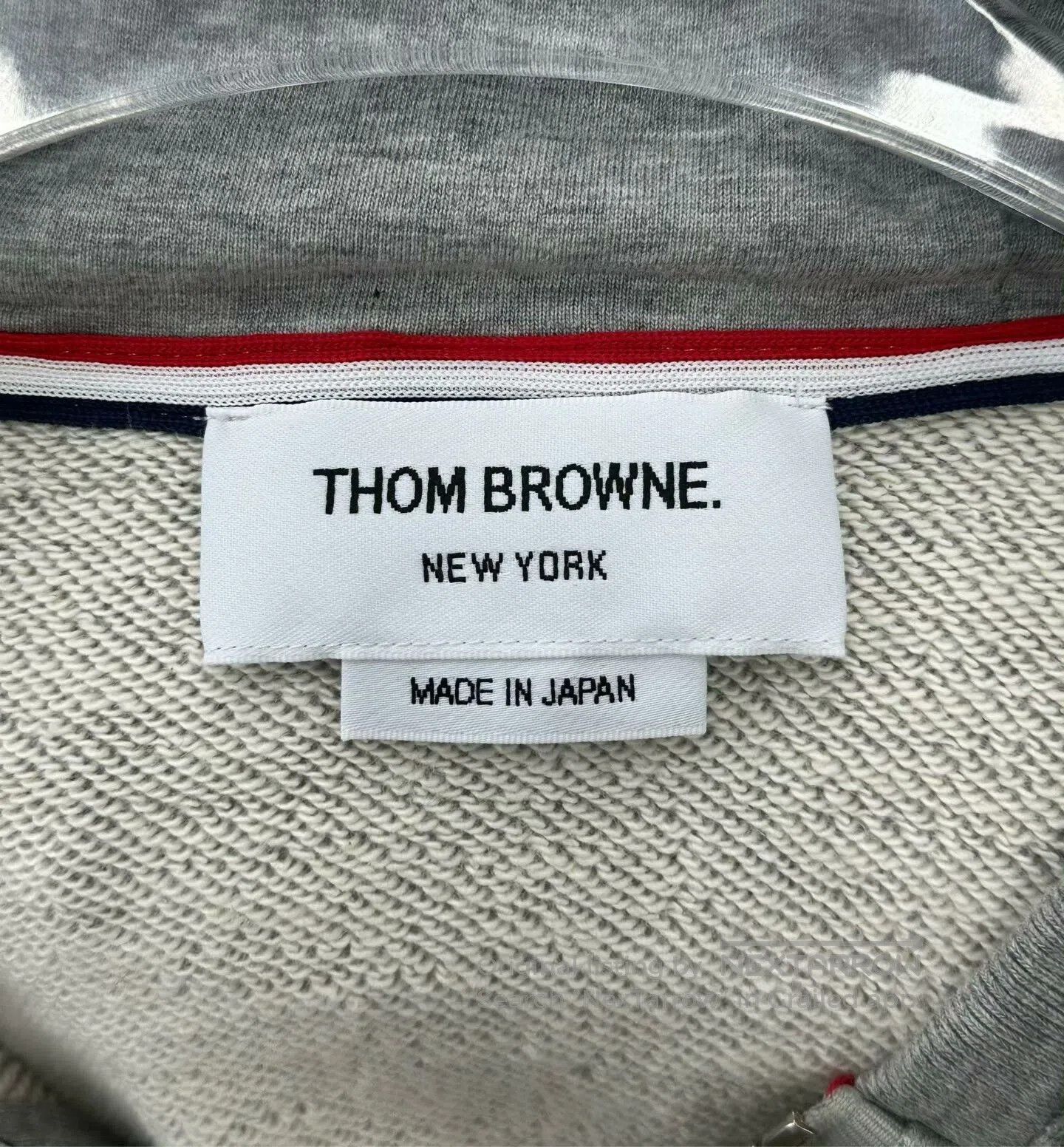 Thom Browne Thom Browne Gray Classic Hoodie. Size US L / EU 52-54 / 3 - 3 Thumbnail