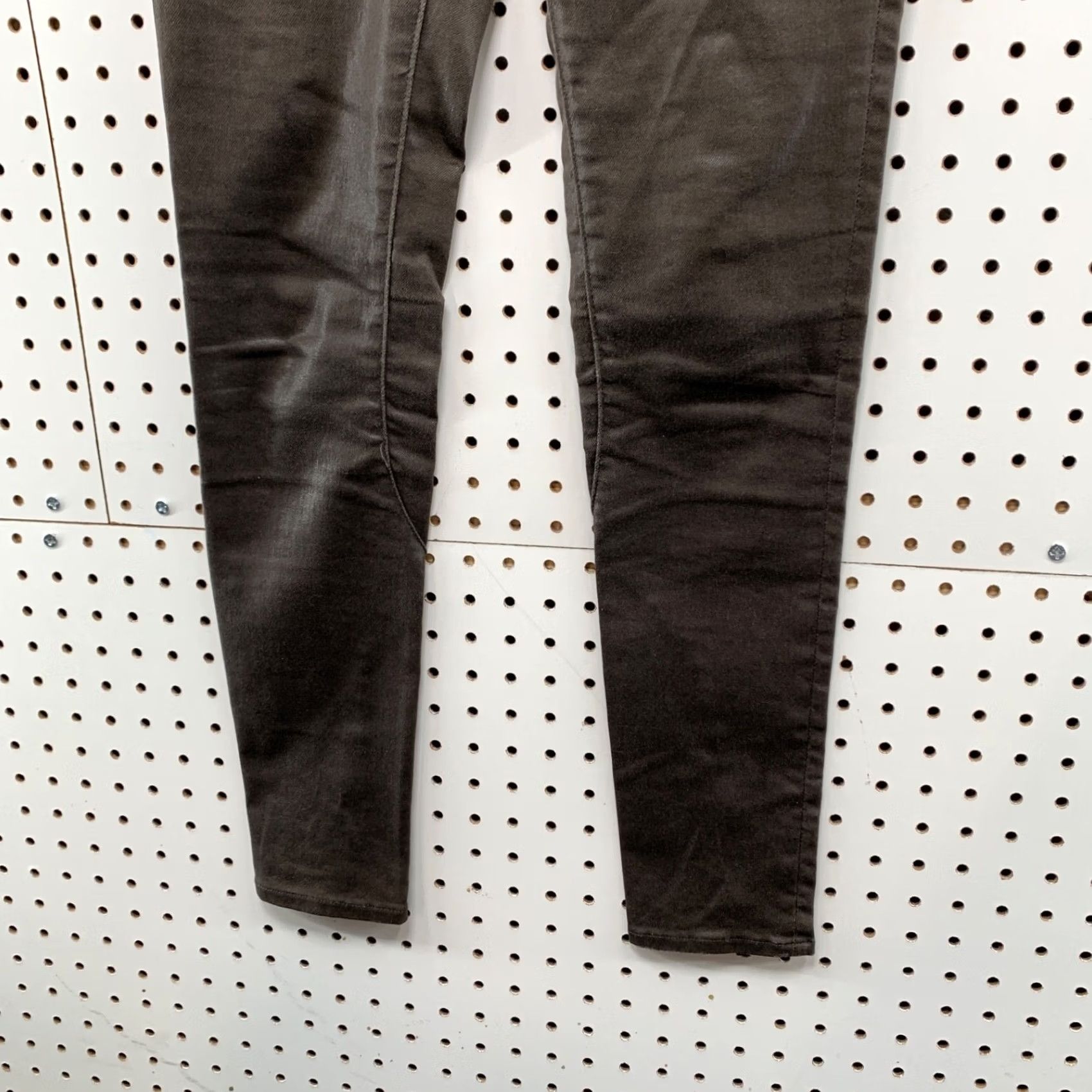 Allsaints AllSaints Spitalfields Jeans Women Size 26 Brown Waxed Skinny Fit 28x28.5 Denim Size 26" / US 2 / IT 38 - 7 Thumbnail