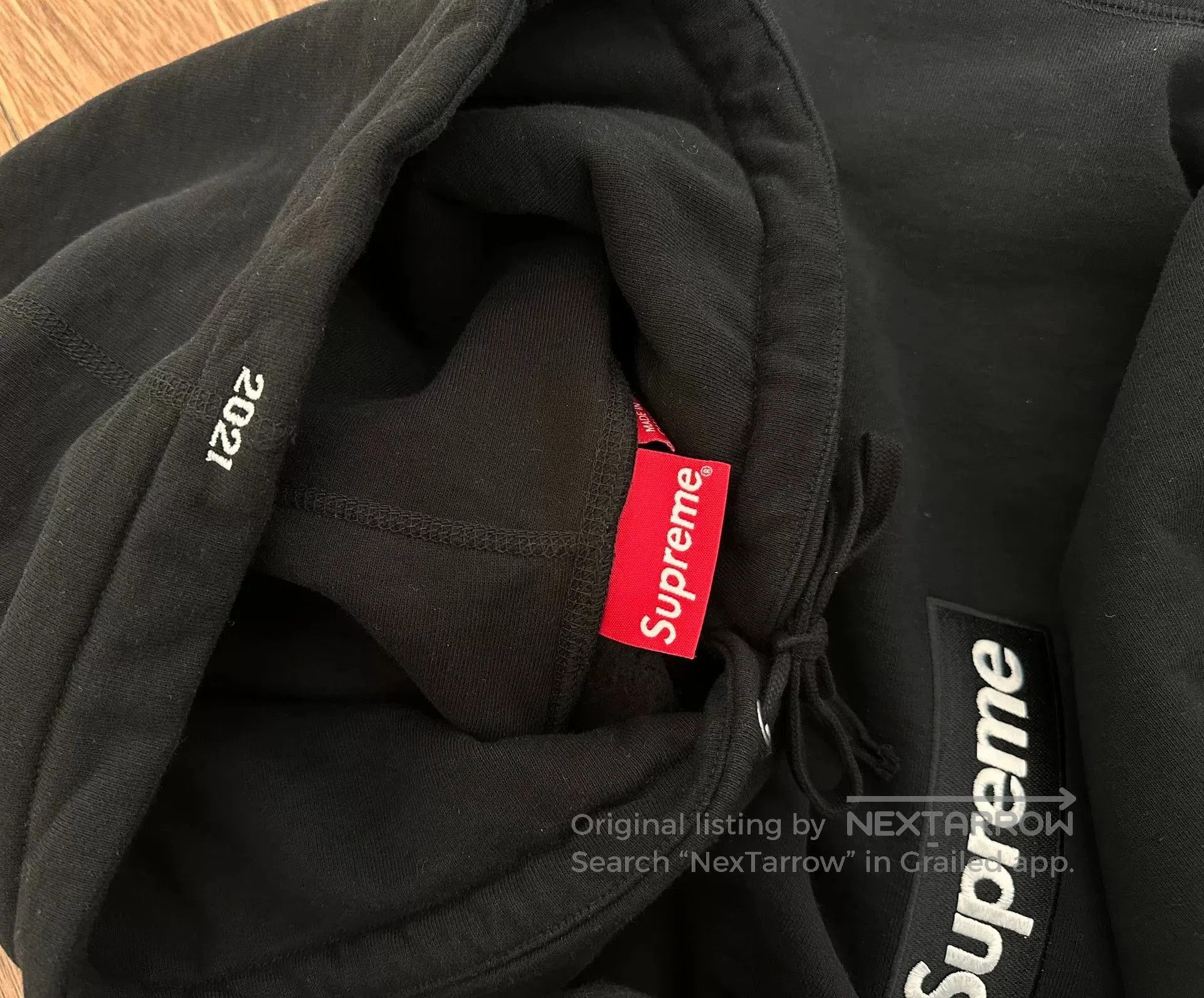 Supreme supreme box logo hooded sweatshirt black. Size US XL / EU 56 / 4 - 5 Thumbnail