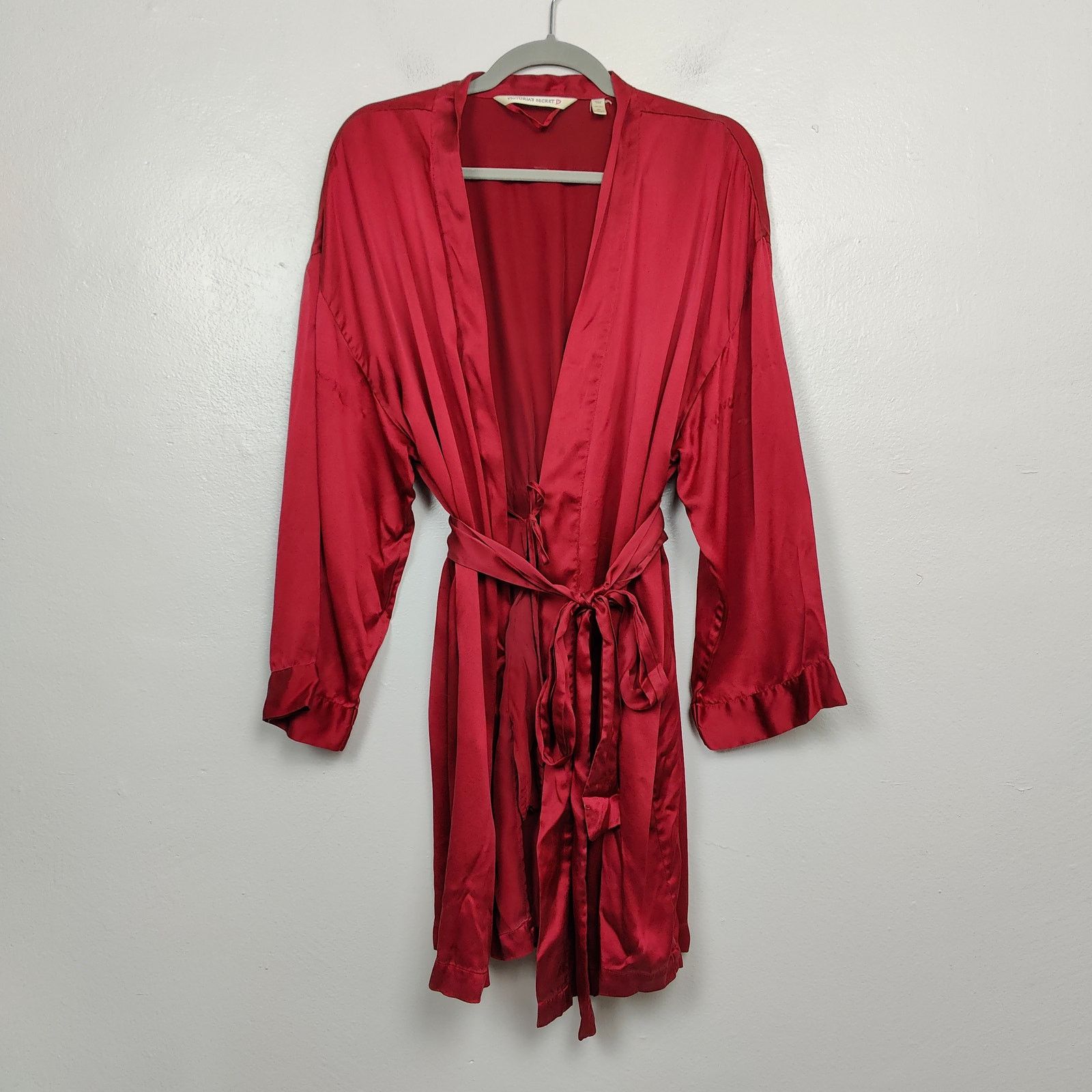 Victoria's Secret Y2K Vintage Victoria's Secret Silk Robe Womens M/L Size ONE SIZE - 1 Thumbnail