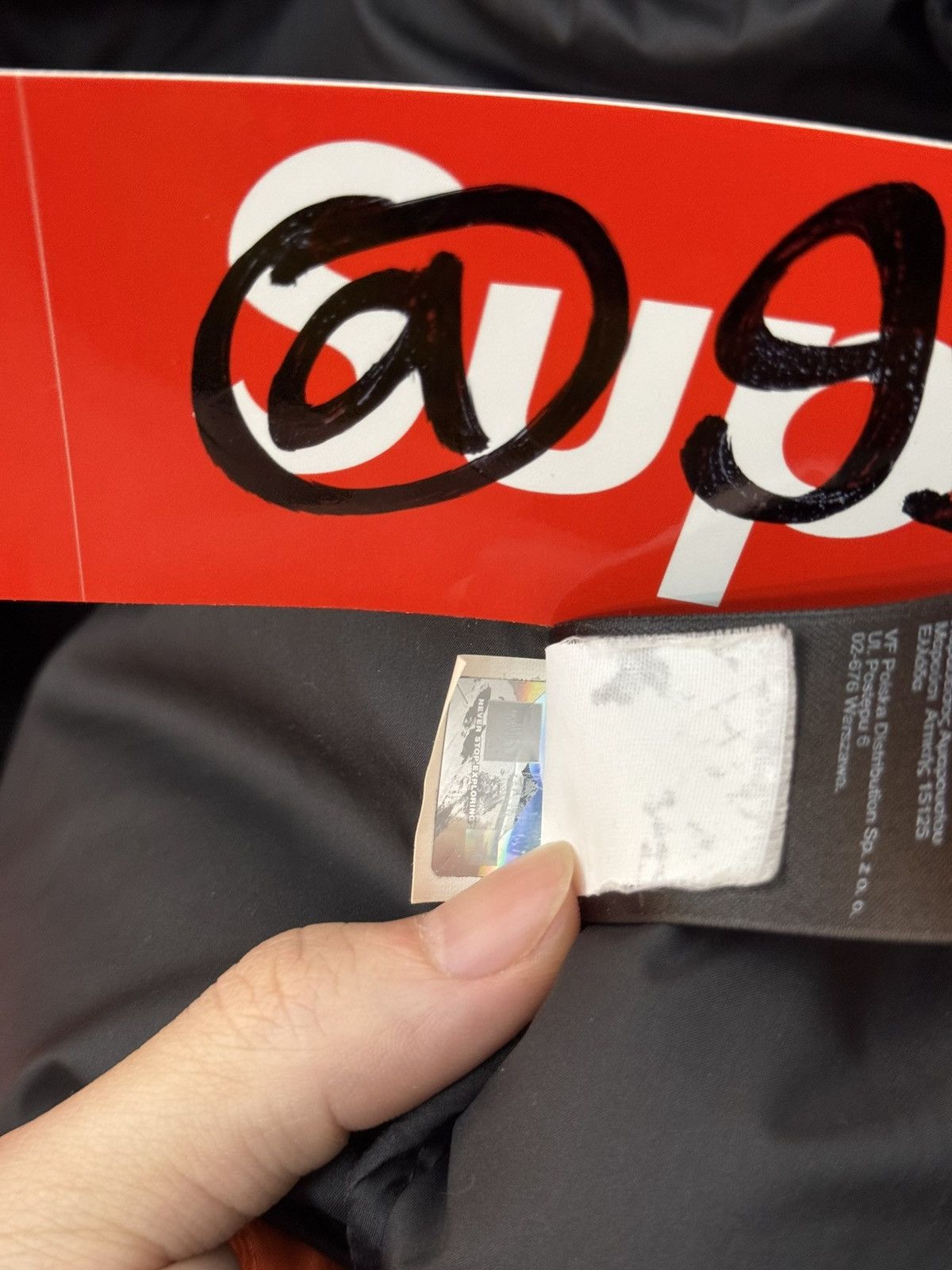 Supreme × The North Face Supreme TNF Orange Nuptse Jacket Size US M / EU 48-50 / 2 - 7 Thumbnail