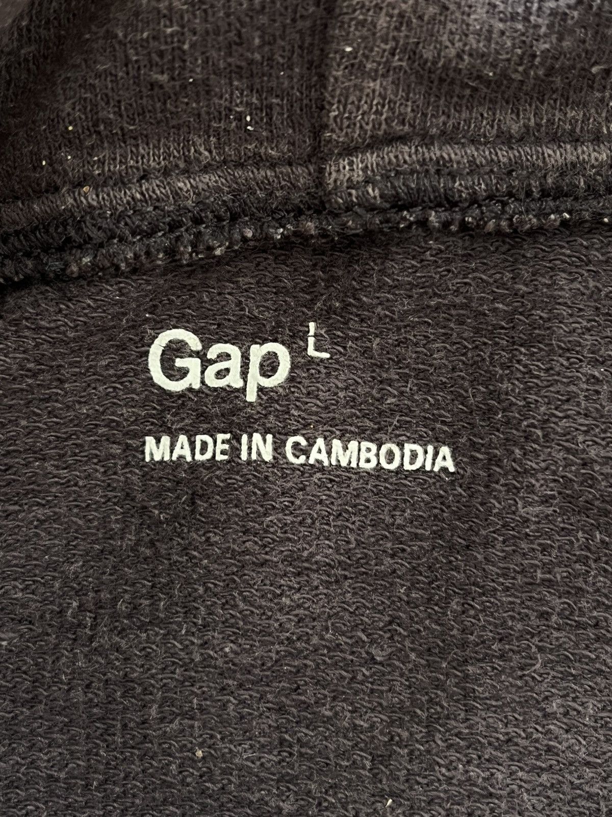 Gap Vintage GAP Big Logo Brown Tiedie Hoodie Size US L / EU 52-54 / 3 - 6 Thumbnail