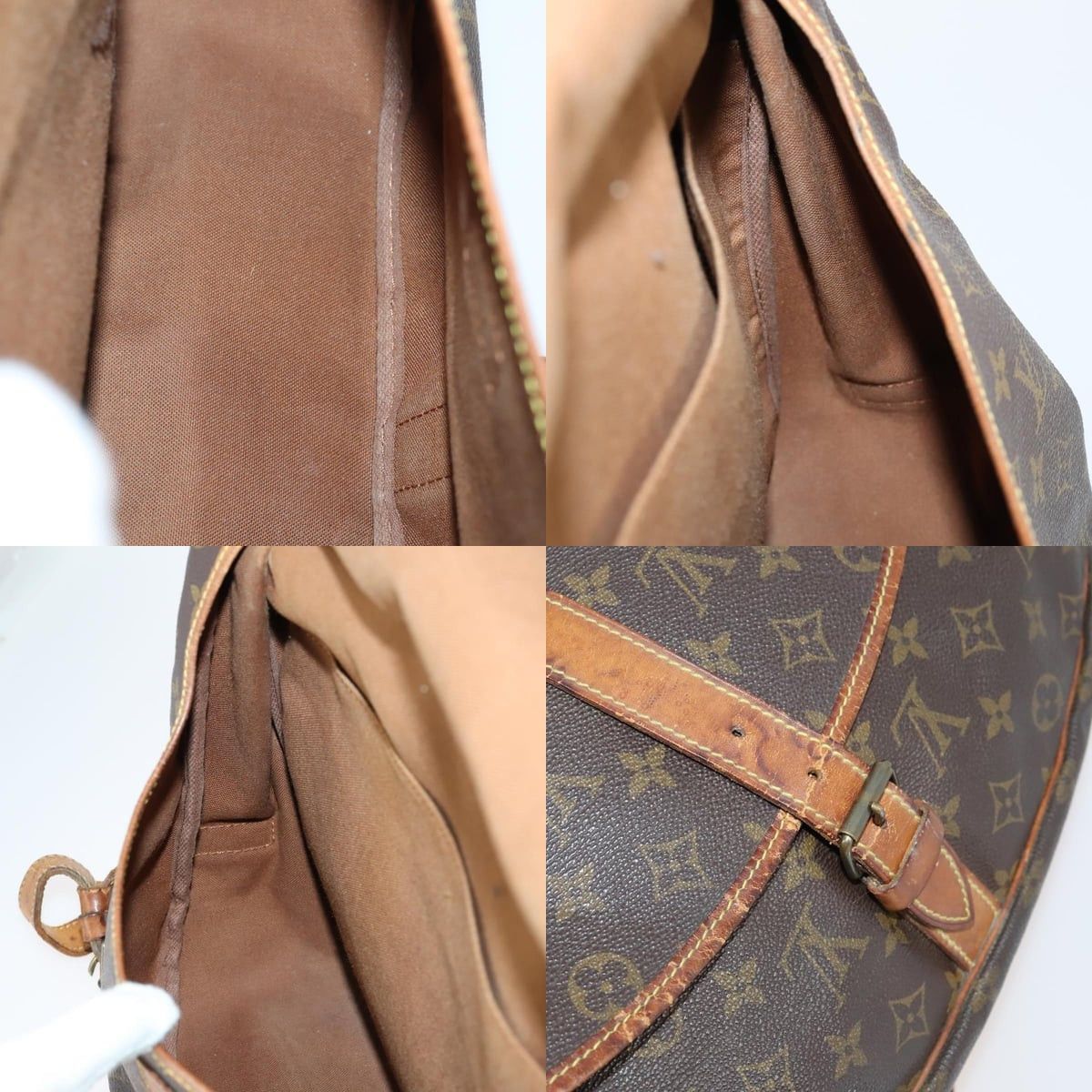 Louis Vuitton LOUIS VUITTON Monogram Saumur 35 Shoulder Bag M42254 Size ONE SIZE - 13 Thumbnail