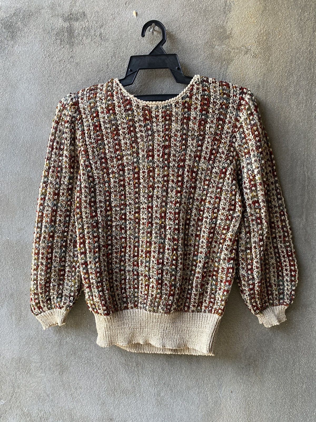 Aran Isles Knitwear × Japanese Brand Vintage Japanese Brand Knitwear Size S / US 4 / IT 40 - 1 Thumbnail