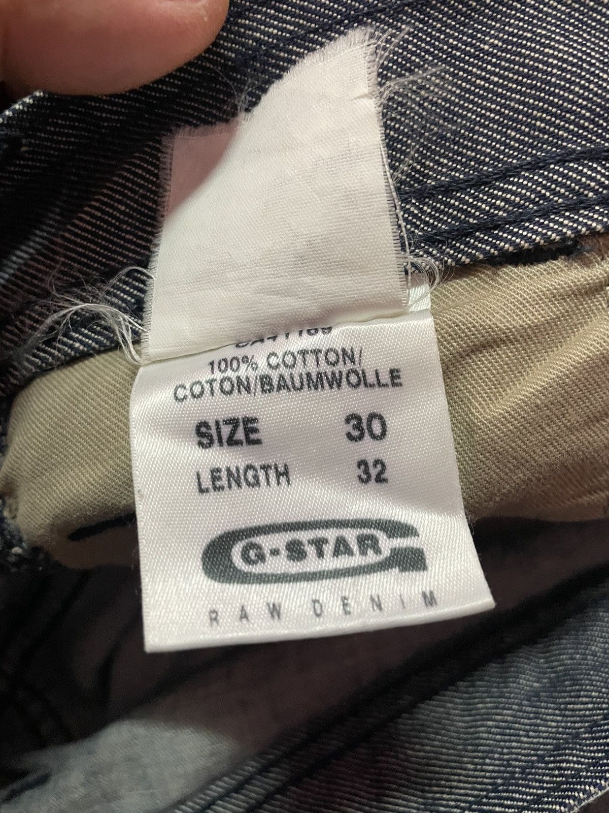 G-Star G-Star Original Raw Denim Streetwear Design Made in Italy Size US 30 / EU 46 - 6 Thumbnail