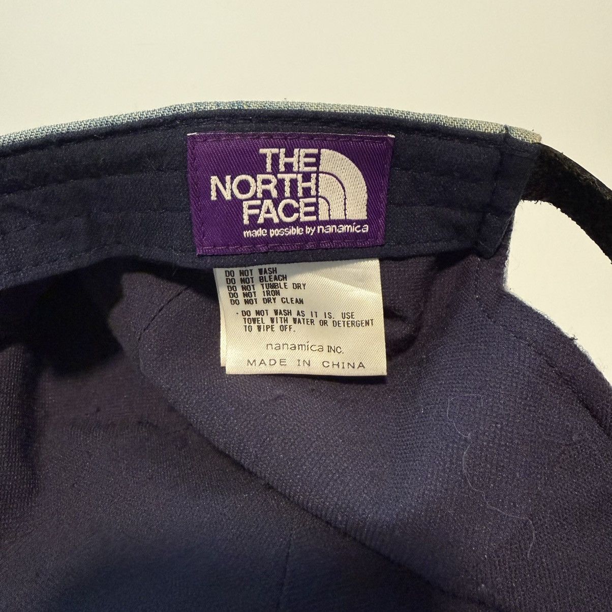 Nanamica × The North Face Purple Label Denim Field Cap Leather Strap Size ONE SIZE - 4 Thumbnail