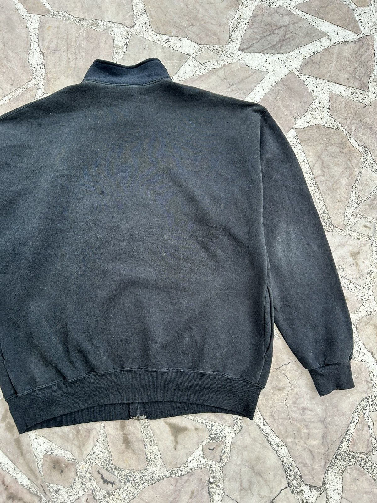 Russell Athletic Y2k Russell vintage black plain jacket Size US L / EU 52-54 / 3 - 11 Thumbnail