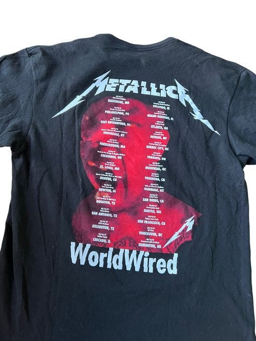 Vintage Metallica Worldwired Tour T Shirt Metal Rock | Grailed