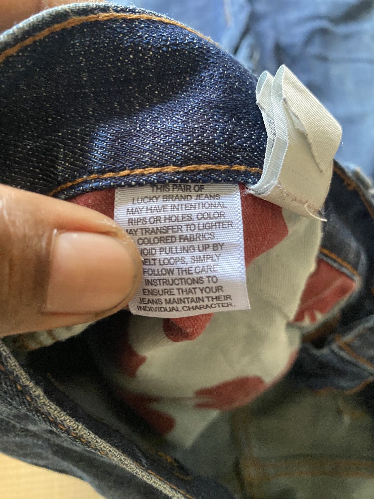 If Six Was Nine × Lucky Brand × Vintage Vintage lucky brand straight cut denim Size US 36 / EU 52 - 10 Thumbnail