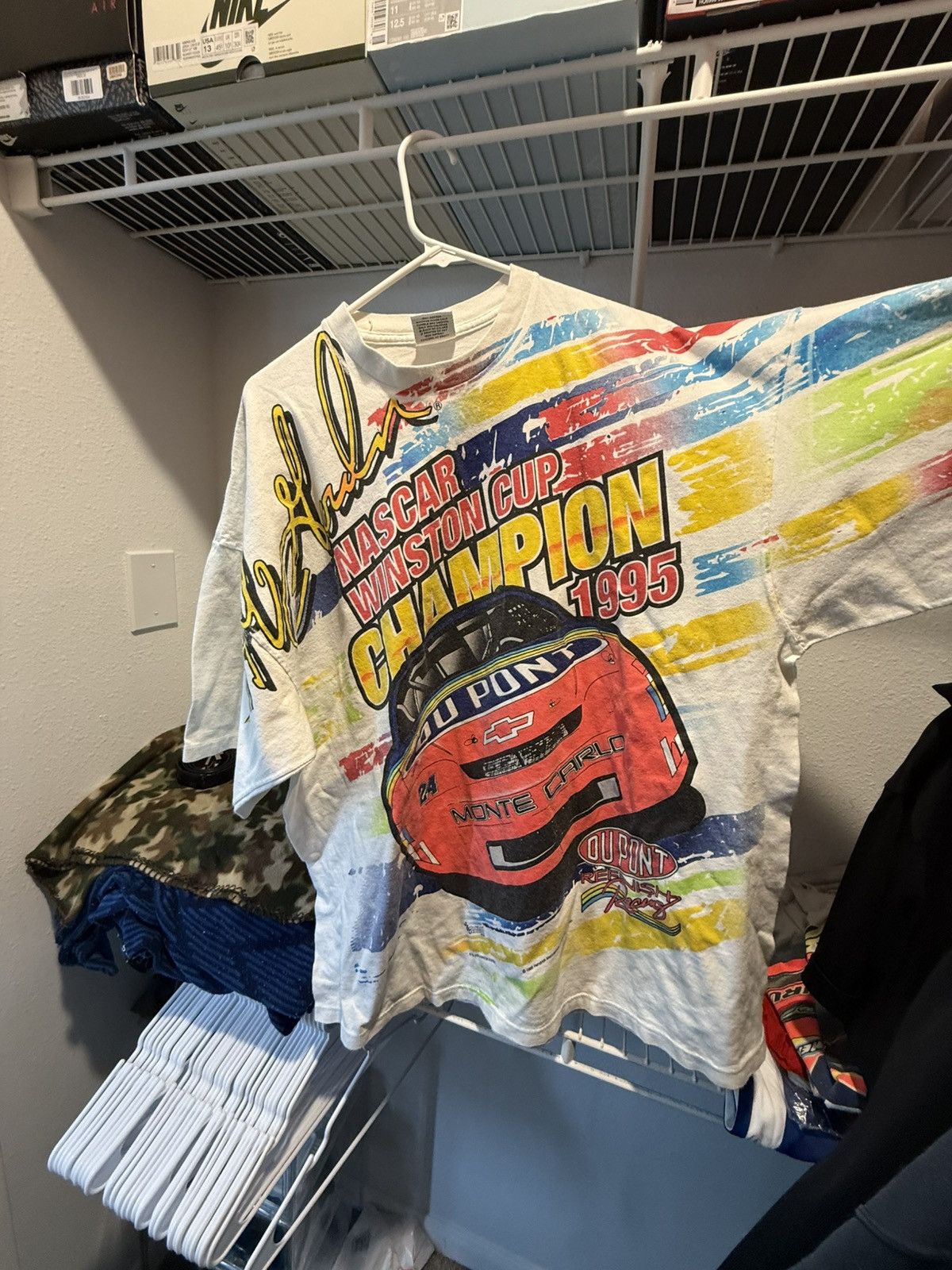 Vintage AOP Jeff Gordon Tee Size US XXL / EU 58 / 5 - 1 Thumbnail