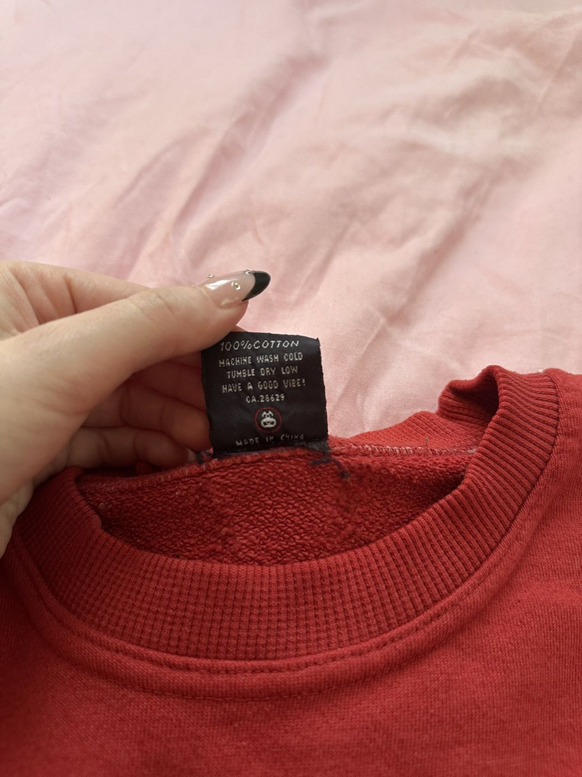 Stussy × Vintage Vintage Stussy Crewneck Sweatshirt Size US L / EU 52-54 / 3 - 6 Thumbnail