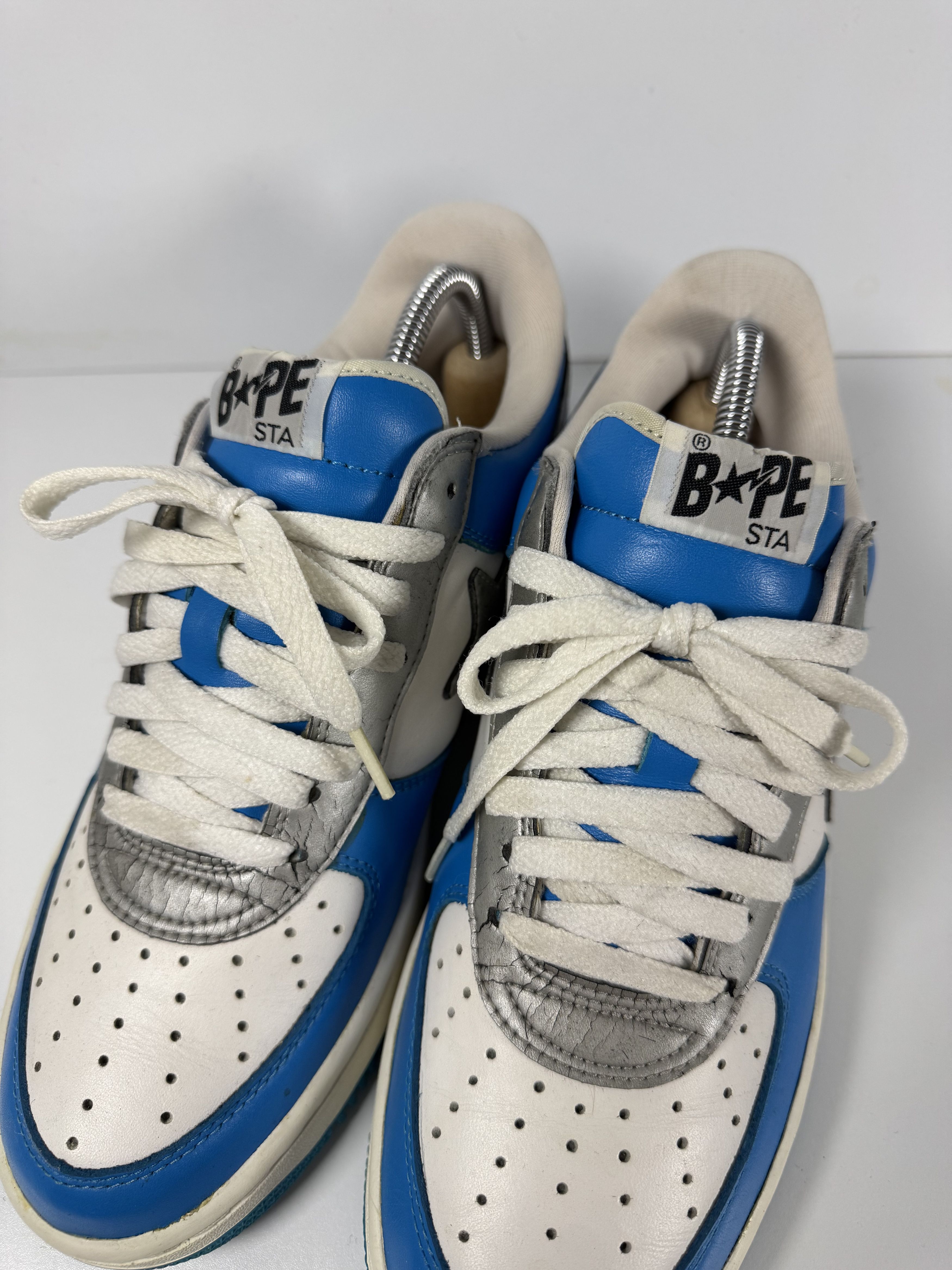 Bape FS-001 Bapesta Baby Blue/Silver 9.5 Size US 9.5 / EU 42-43 - 6 Thumbnail