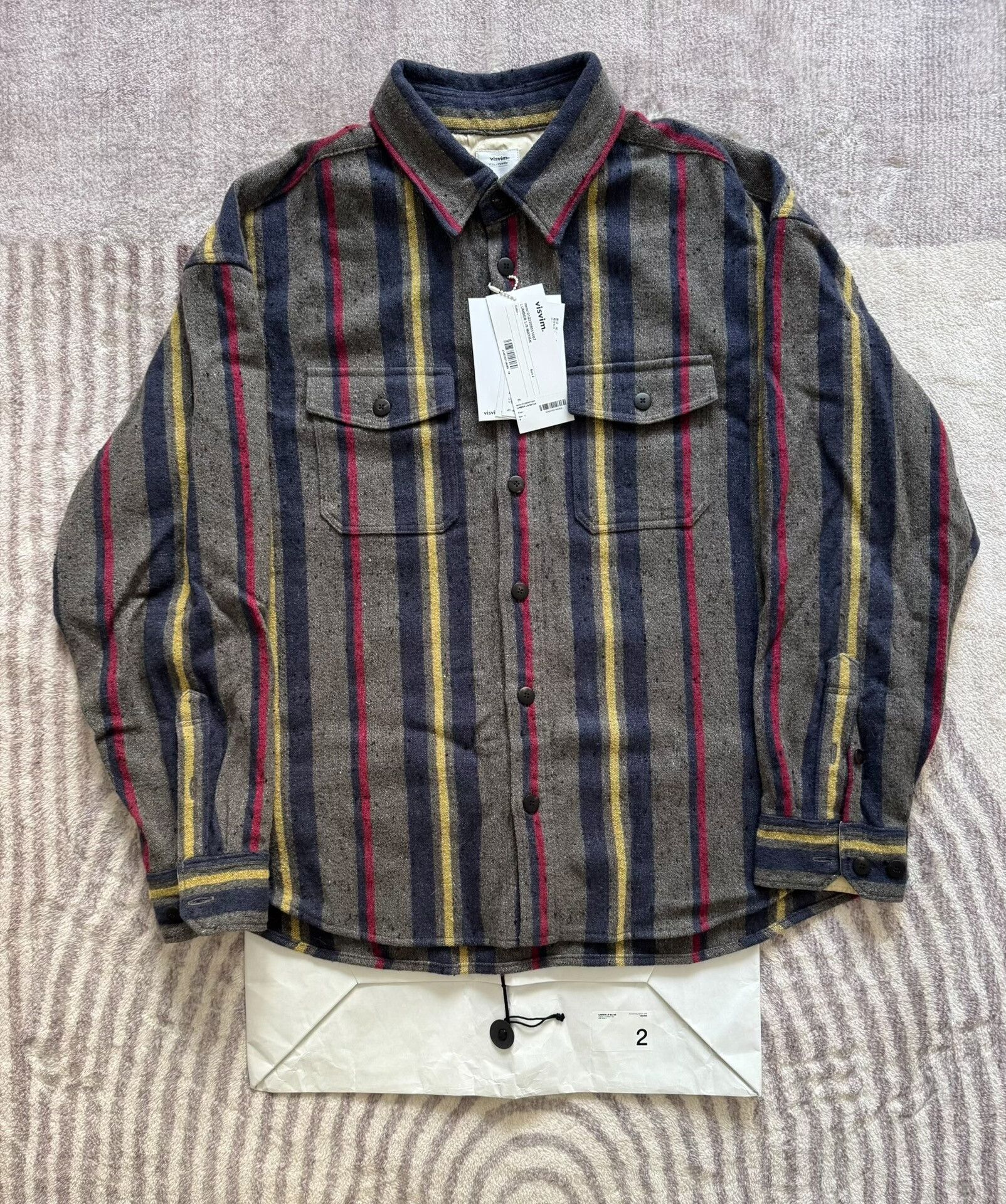 Visvim visvim lumber long sleeve mayan shirt Size US M / EU 48-50 / 2 - 1 Thumbnail
