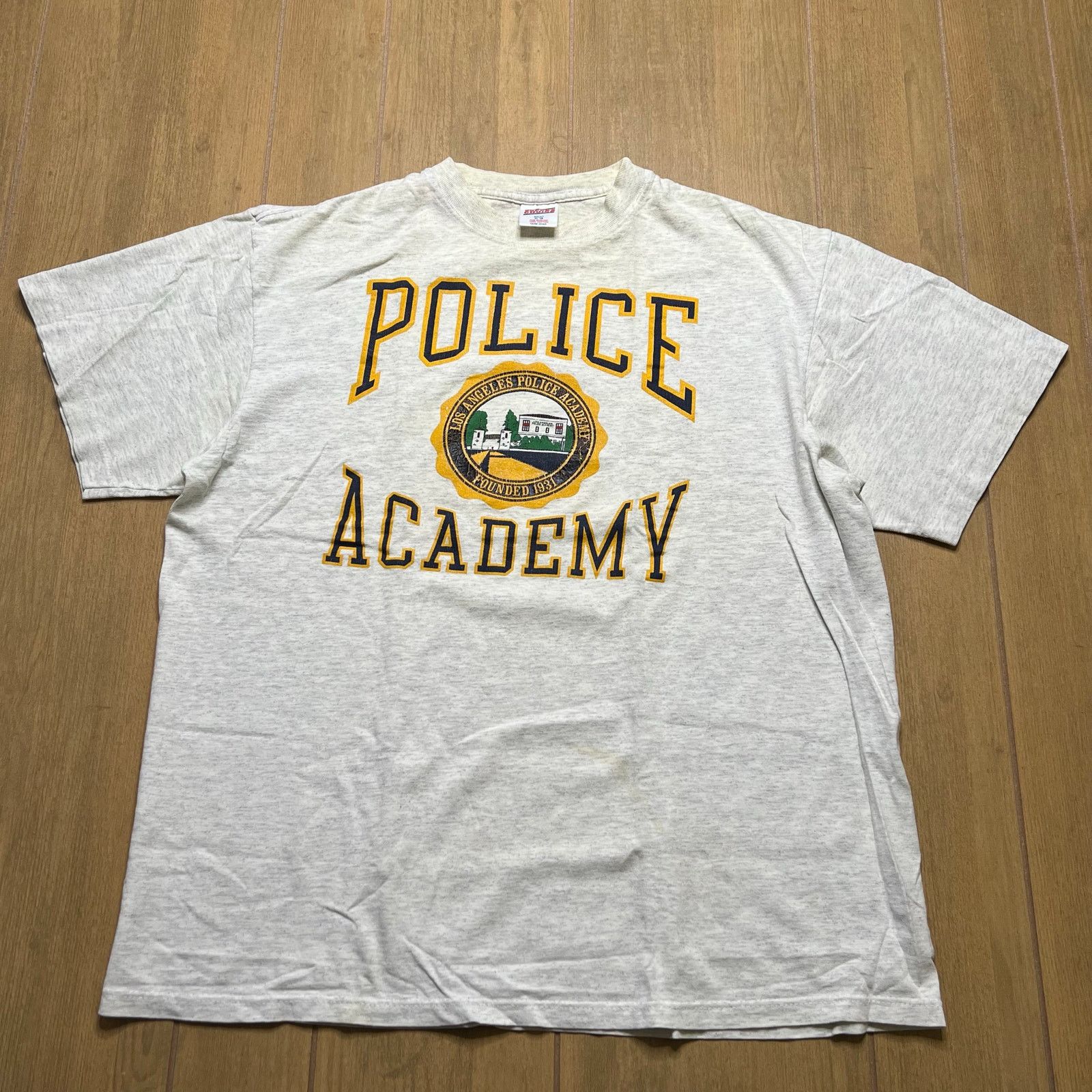 Vintage Vintage Los Angeles Police Academy T-Shirt XL USA Police Size US XL / EU 56 / 4 - 2 Thumbnail