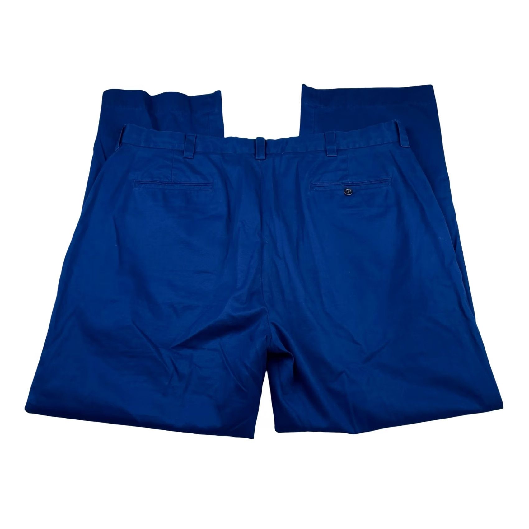 Polo Ralph Lauren VINTAGE Polo Ralph Lauren Men's Pants Blue 38x30 Chino Cotton Flat Front Size US M / EU 48-50 / 2 - 3 Thumbnail